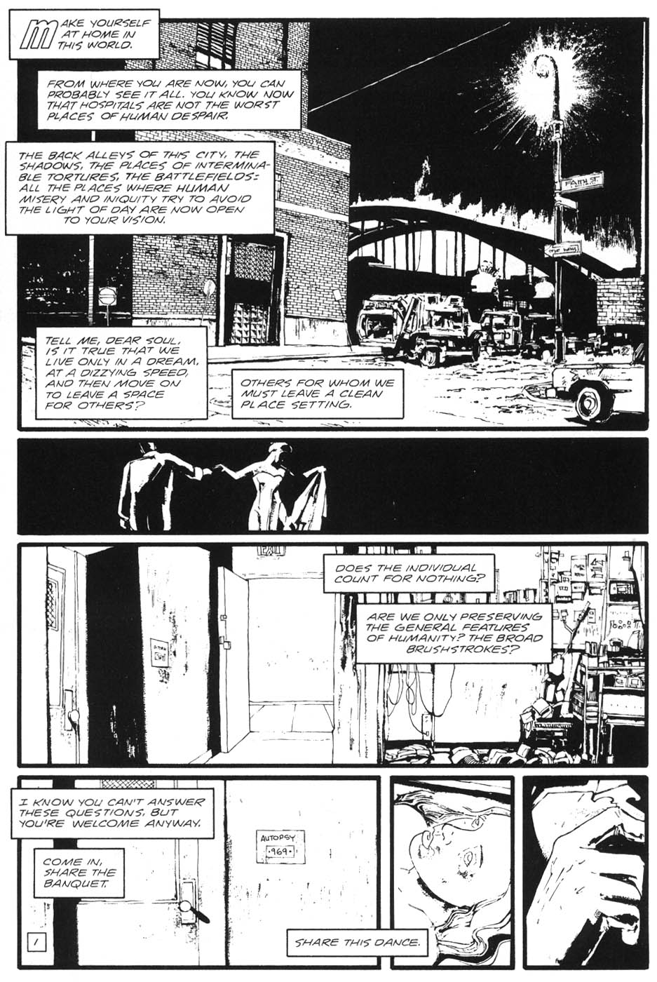 Read online Batman Black and White comic -  Issue #1 - 5