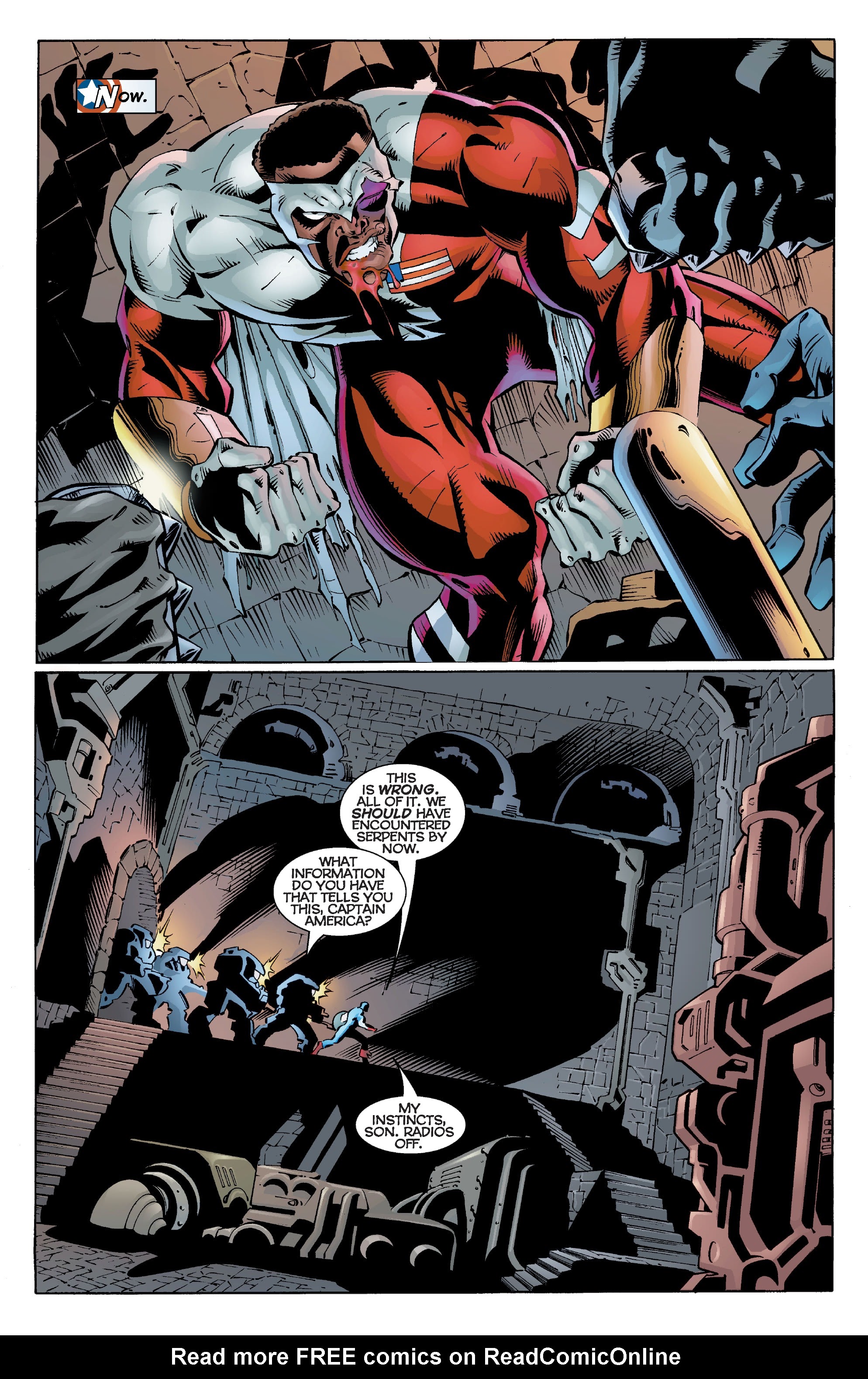 Read online Heroes Reborn: Captain America comic -  Issue # TPB (Part 3) - 28