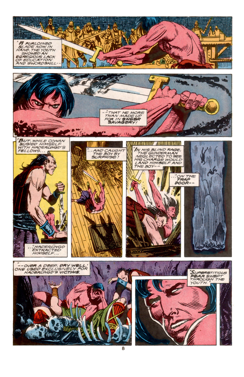 Read online Conan the Barbarian (1970) comic -  Issue #201 - 9