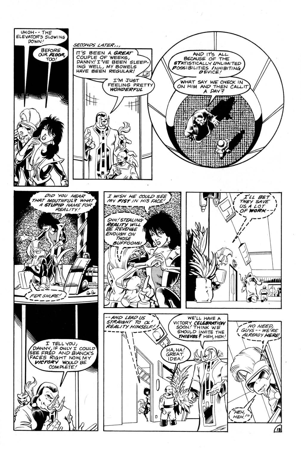 Read online Aristocratic Xtraterrestrial Time-Traveling Thieves comic -  Issue #2 - 15