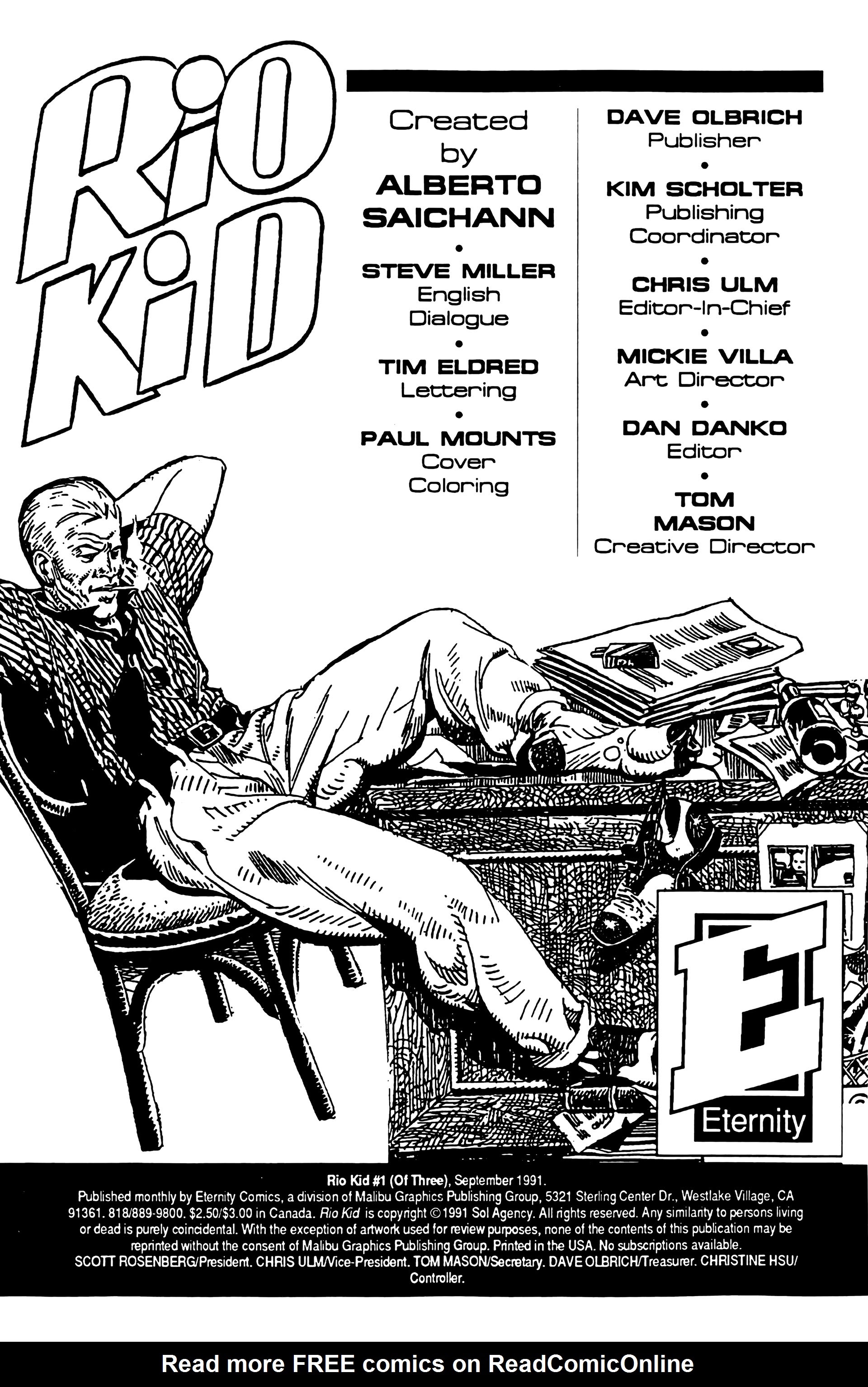Read online Rio Kid comic -  Issue #1 - 2