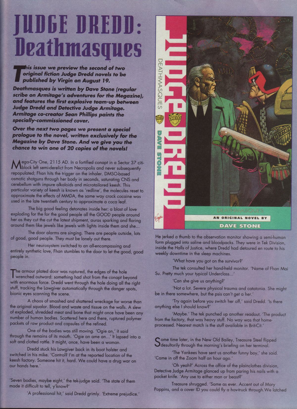Read online Judge Dredd: The Megazine (vol. 2) comic -  Issue #35 - 23