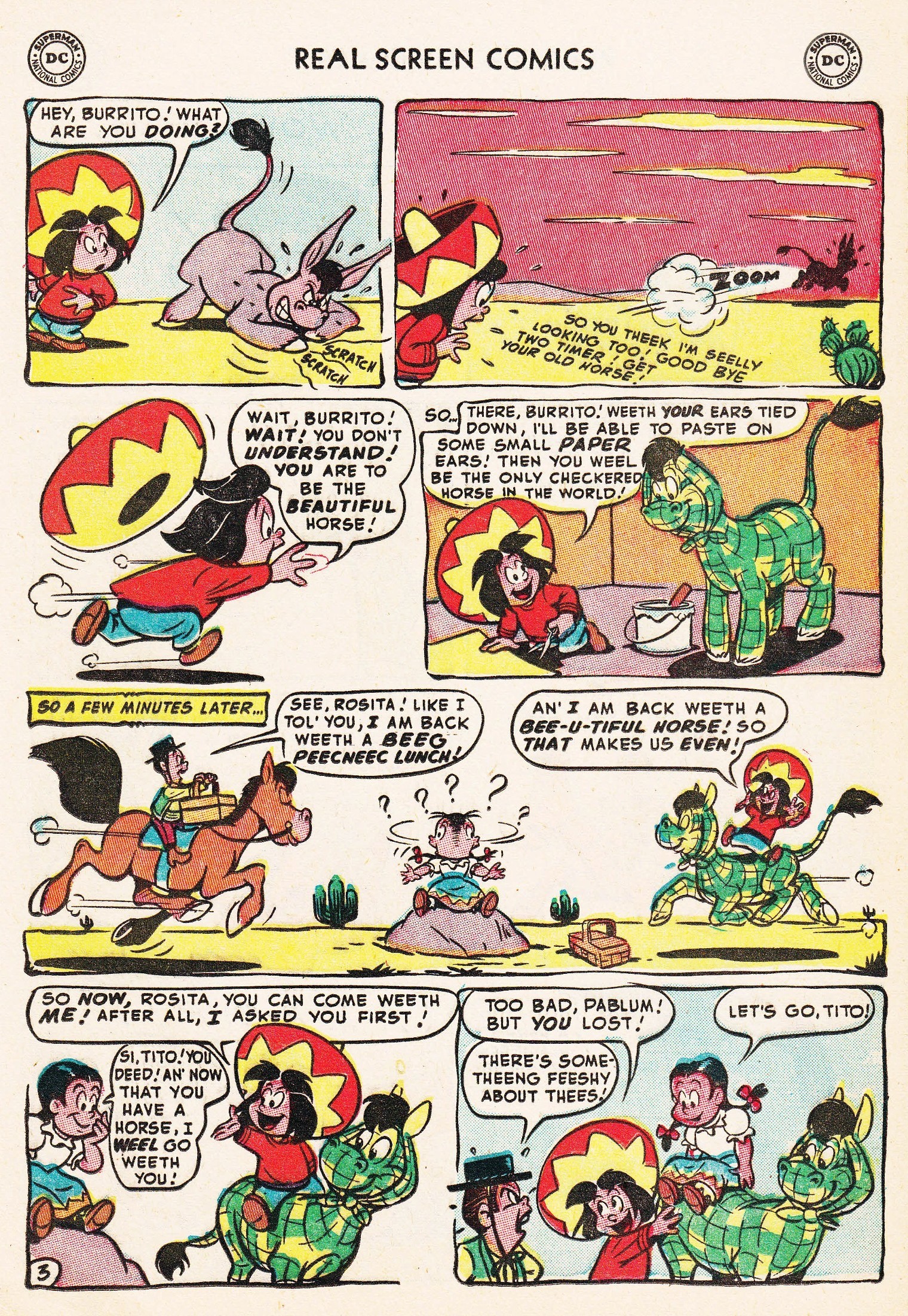 Read online Real Screen Comics comic -  Issue #51 - 13