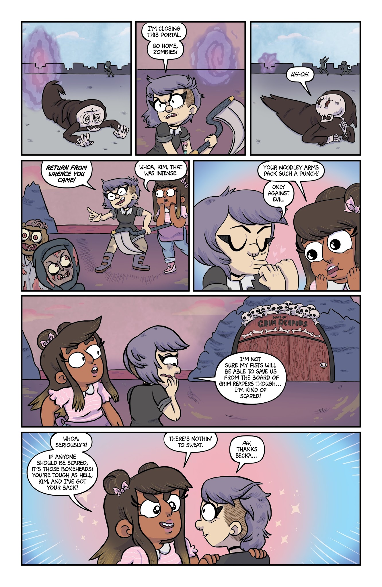Read online Kim Reaper comic -  Issue #4 - 14