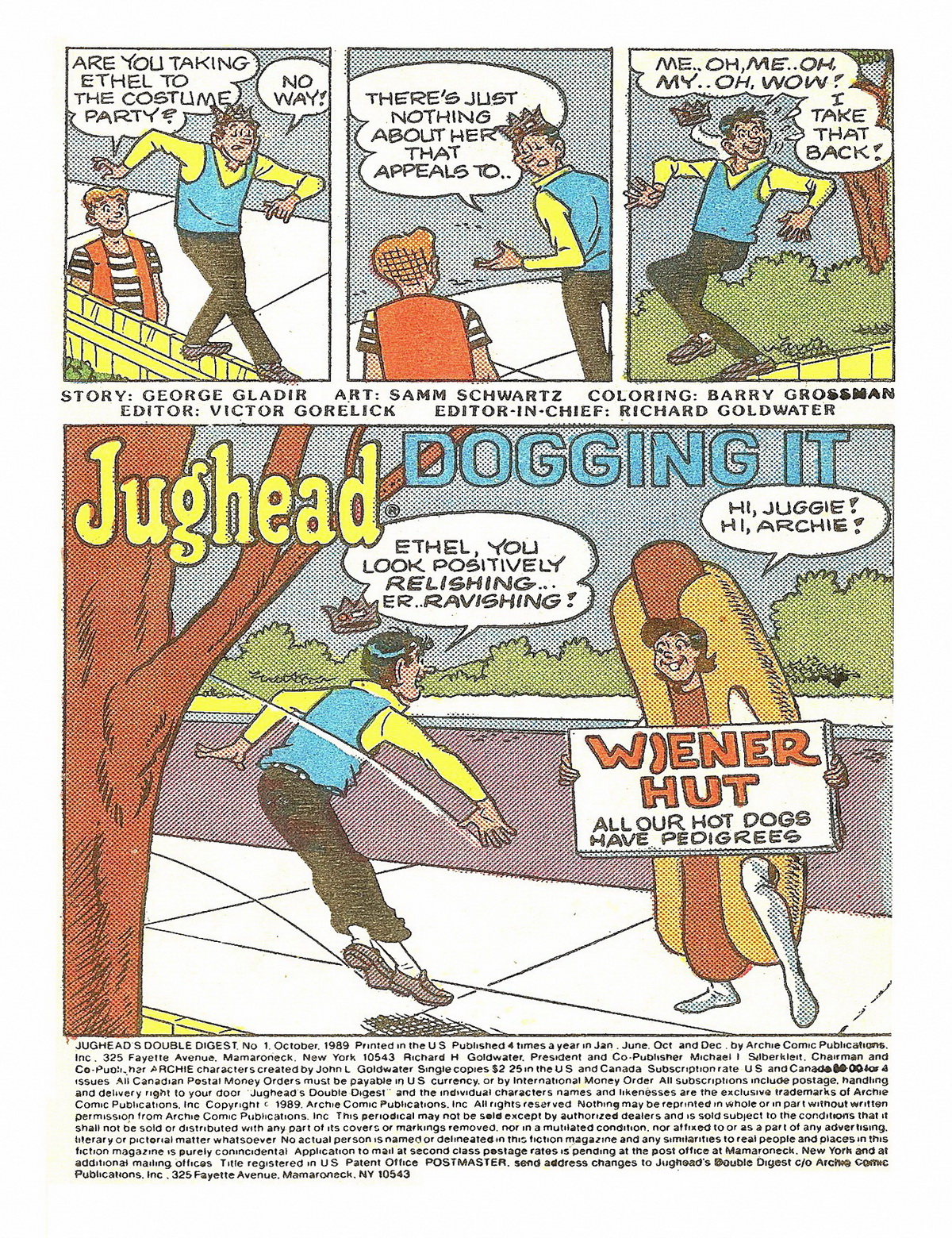 Read online Jughead's Double Digest Magazine comic -  Issue #1 - 3