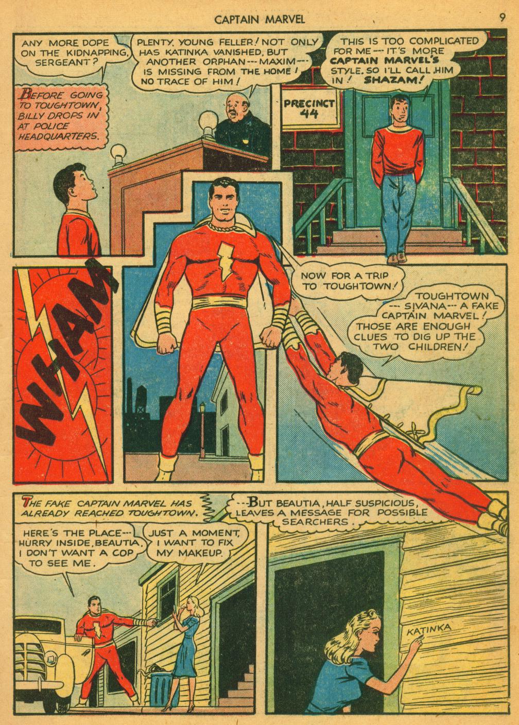 Read online Captain Marvel Adventures comic -  Issue #5 - 11