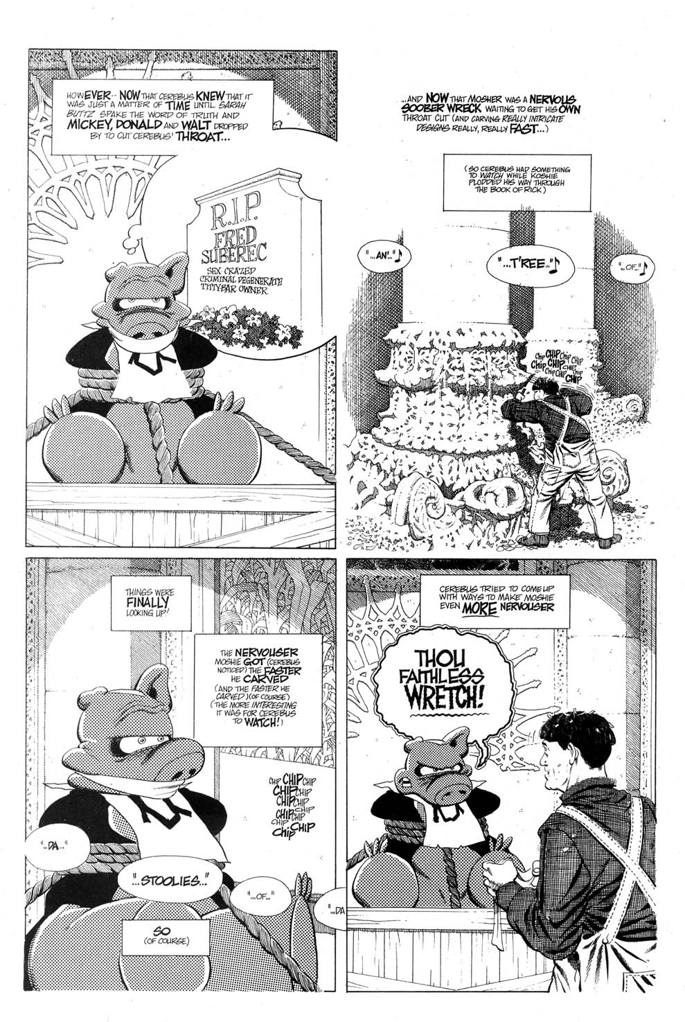 Read online Cerebus comic -  Issue #271 - 6