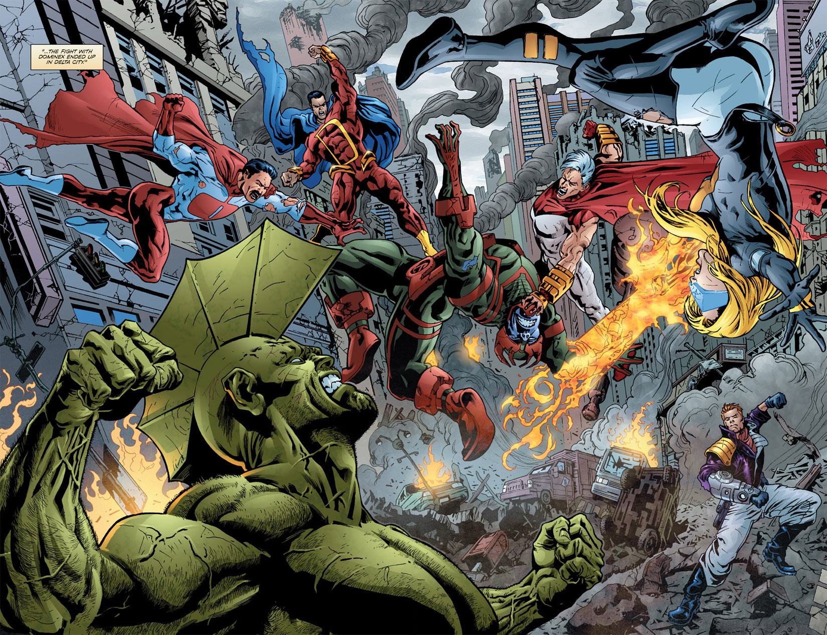 Read online Dynamo 5: Sins Of The Father comic -  Issue #2 - 6