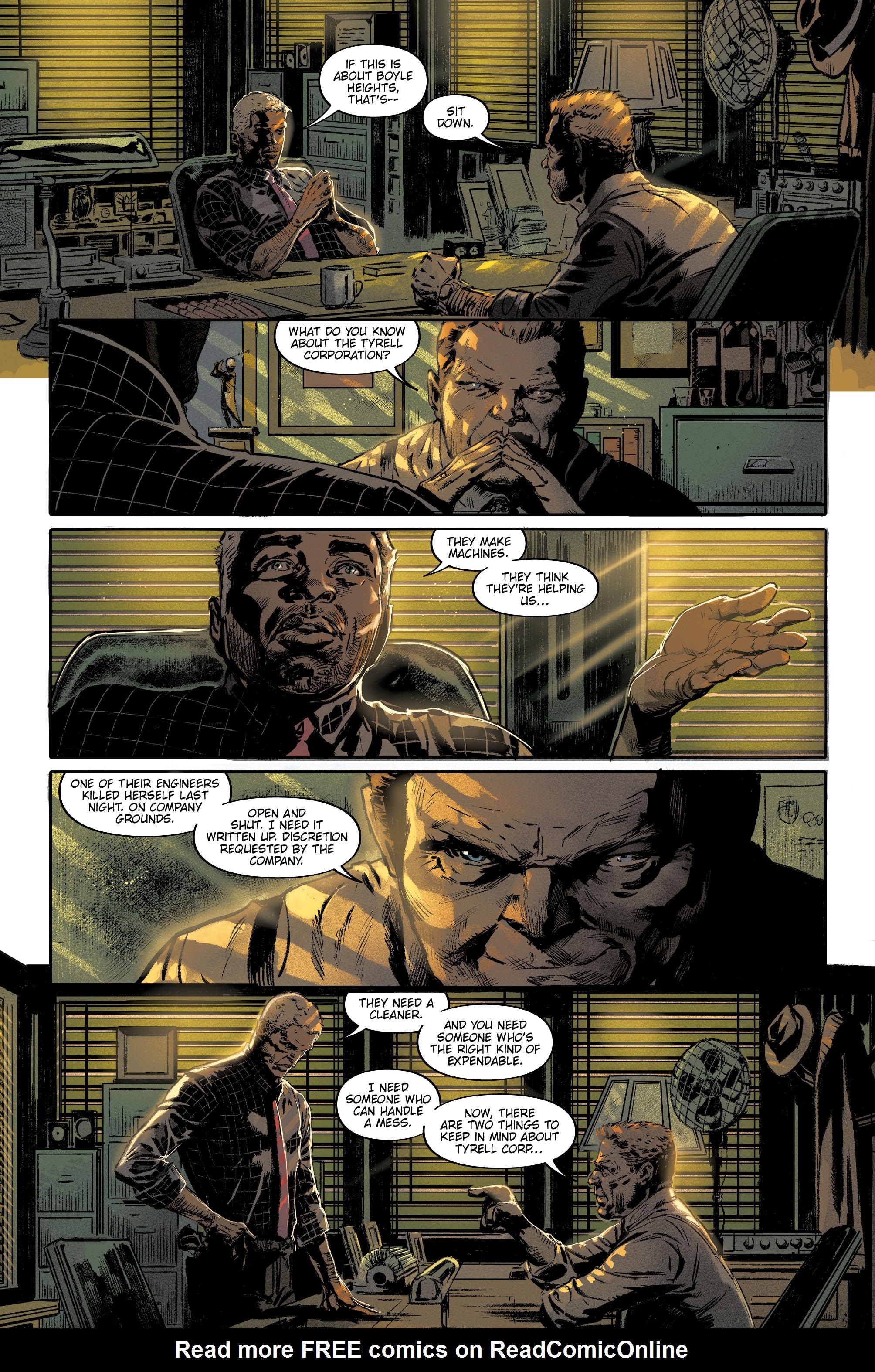 Read online Blade Runner Origins comic -  Issue #1 - 15