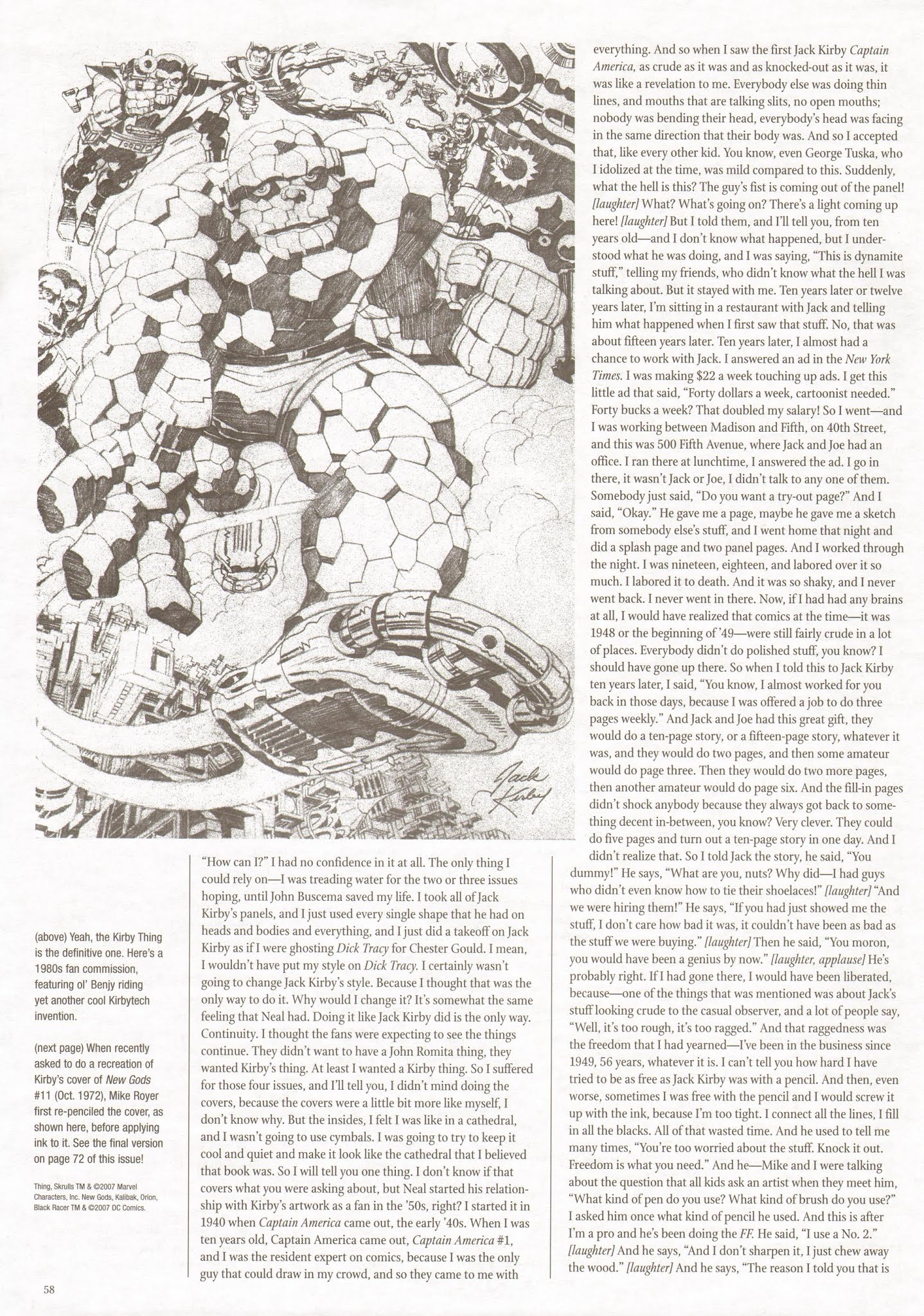 Read online The Jack Kirby Collector comic -  Issue #48 - 59