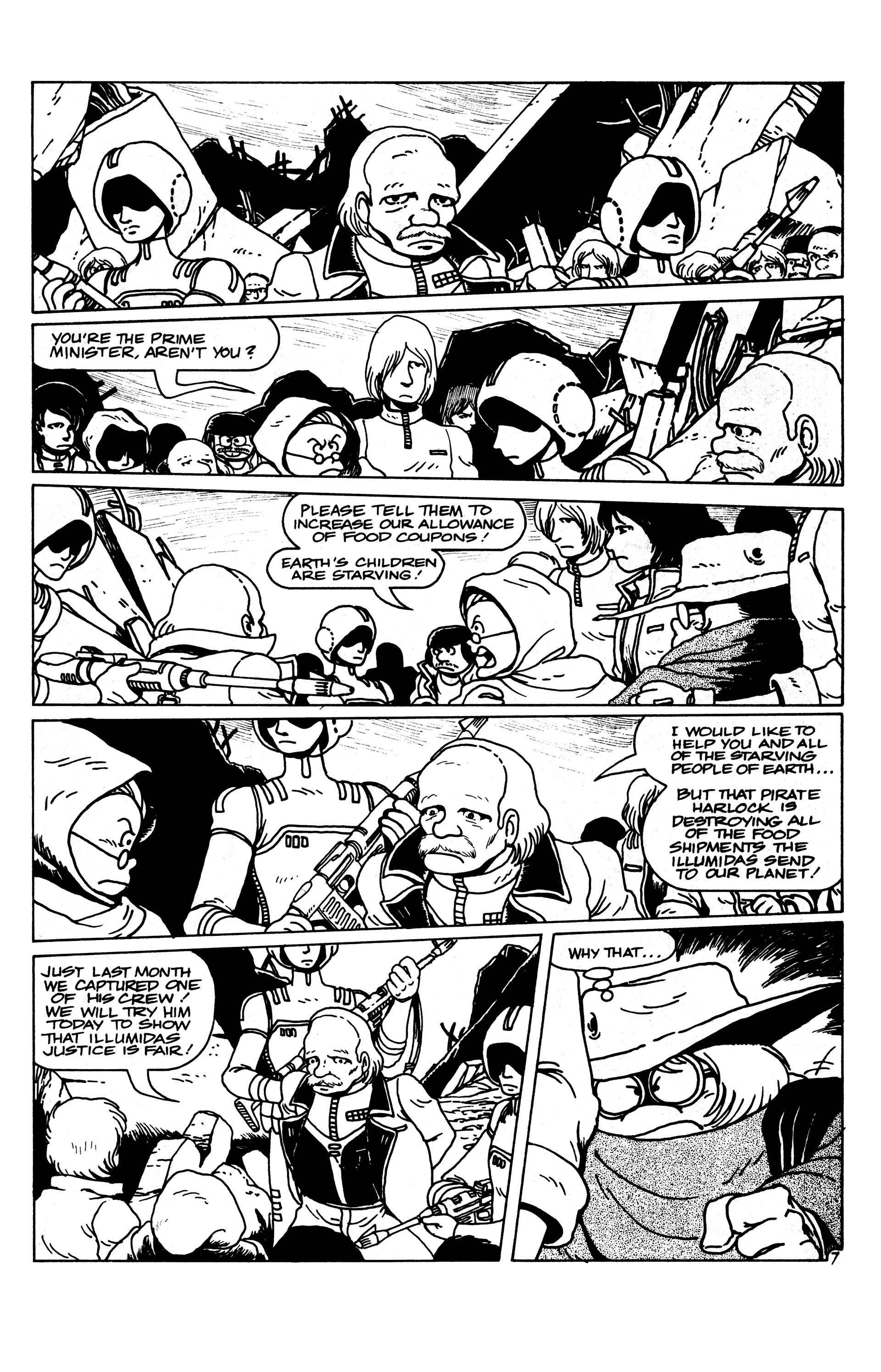 Read online Captain Harlock comic -  Issue #1 - 9