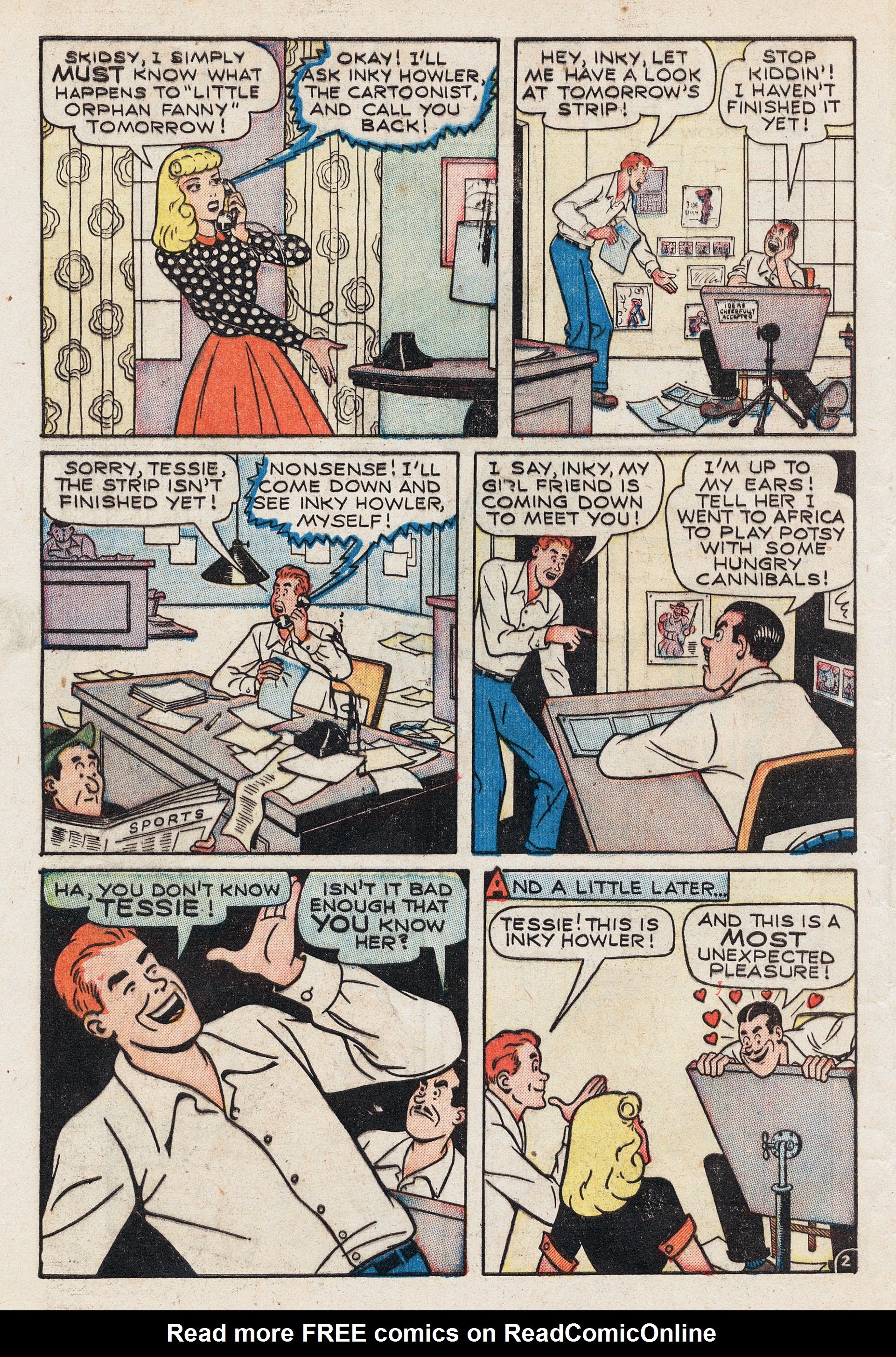 Read online Tessie the Typist comic -  Issue #22 - 42