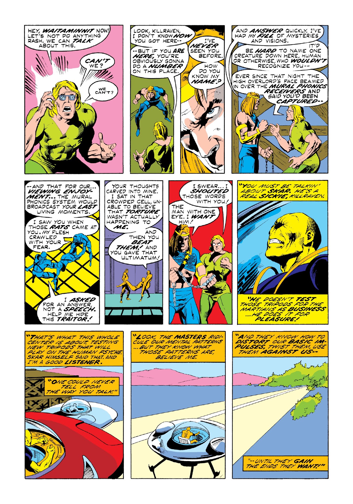 Read online Marvel Masterworks: Killraven comic -  Issue # TPB 1 (Part 2) - 50