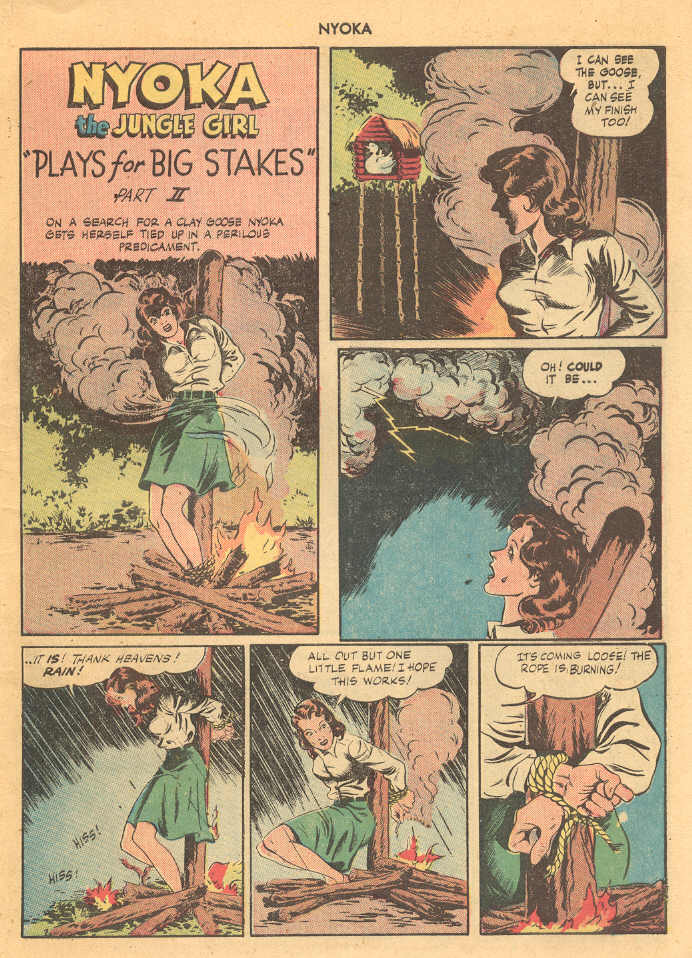 Read online Nyoka the Jungle Girl (1945) comic -  Issue #4 - 9