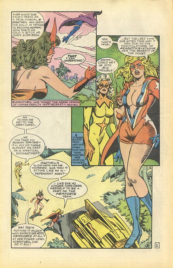 Read online Femforce comic -  Issue #64 - 4