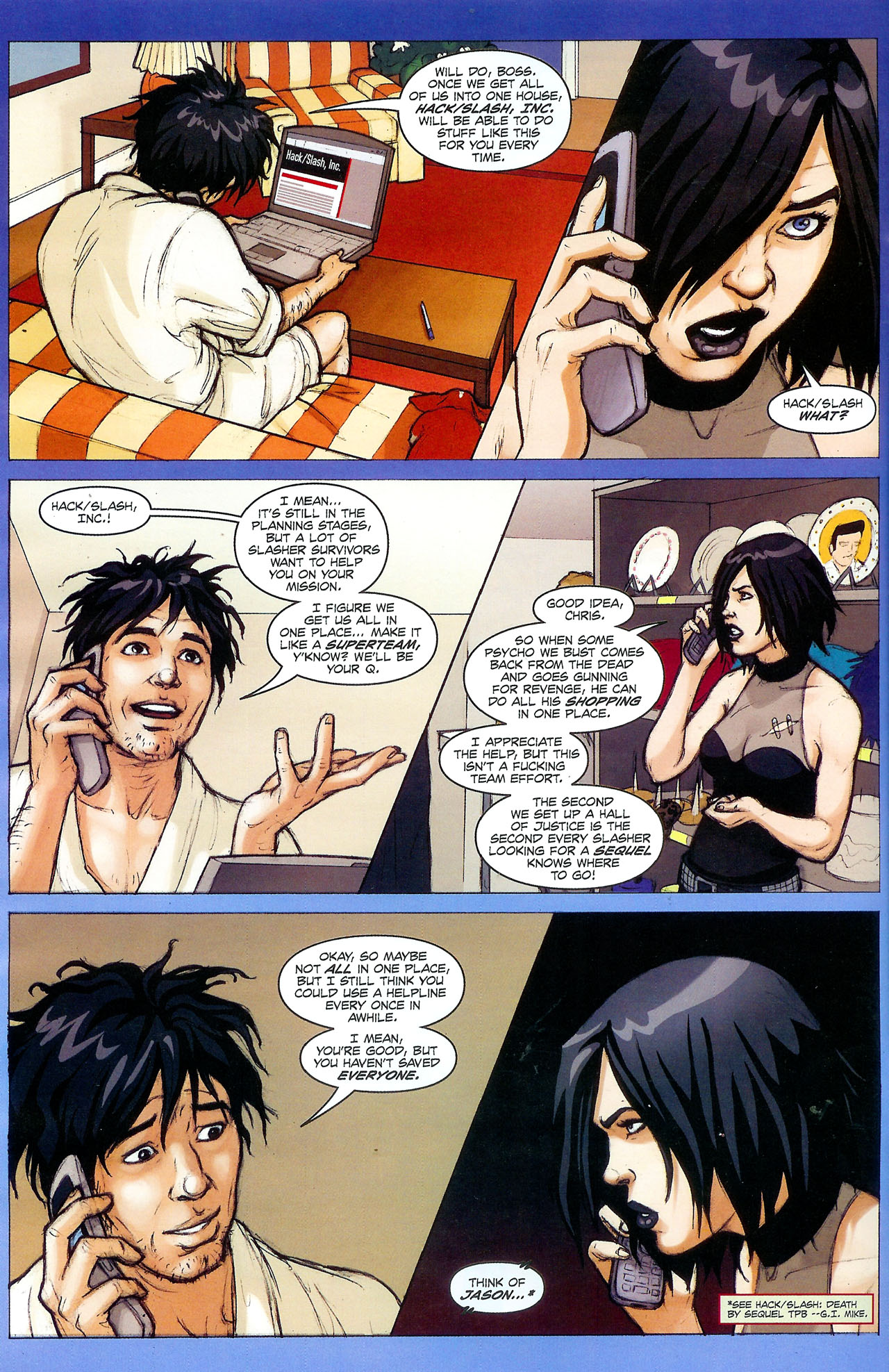 Read online Hack/Slash: The Series comic -  Issue #2 - 9