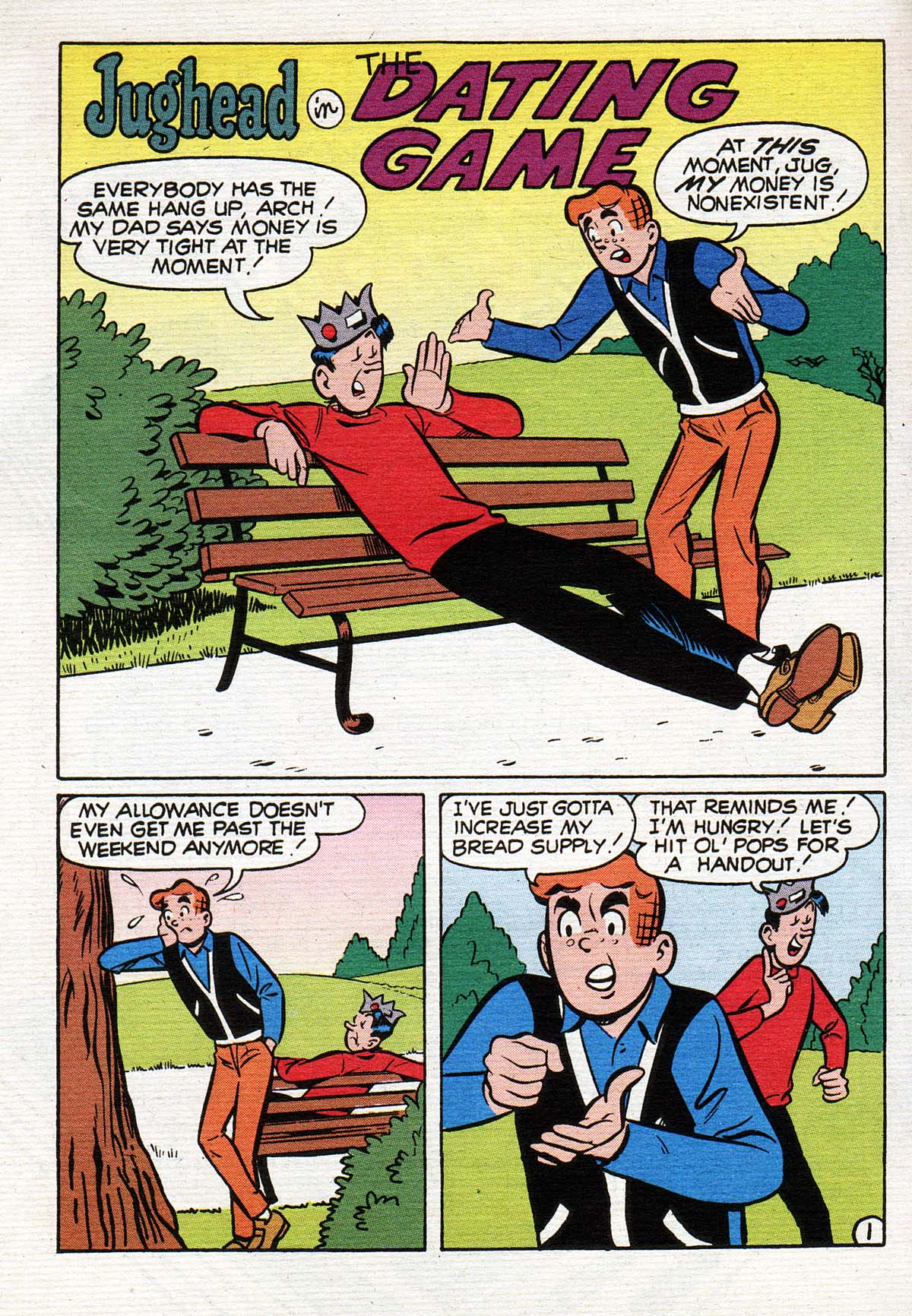 Read online Jughead's Double Digest Magazine comic -  Issue #94 - 125