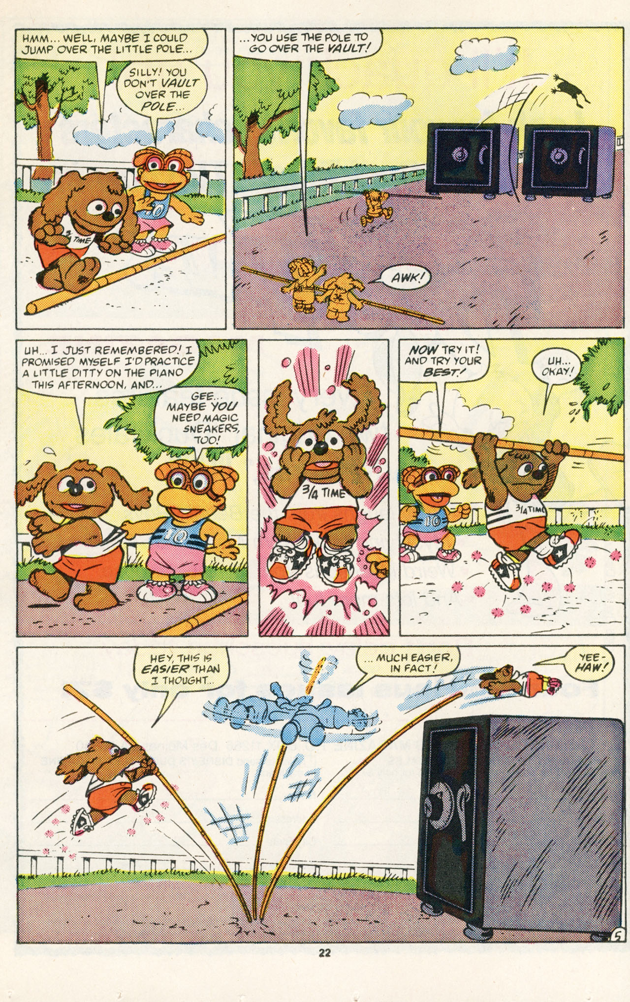 Read online Muppet Babies comic -  Issue #23 - 24
