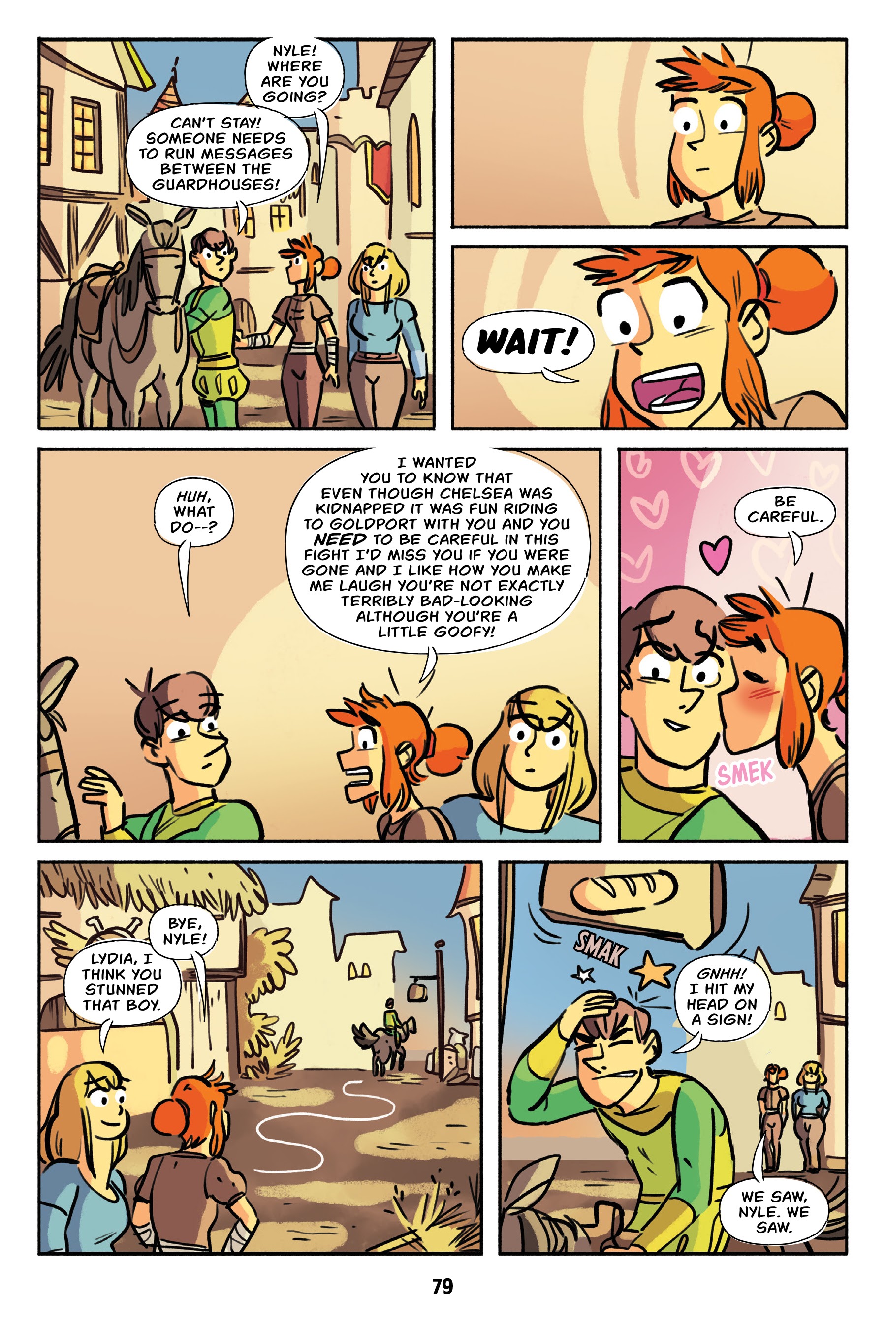 Read online Wrassle Castle comic -  Issue #3 - 80
