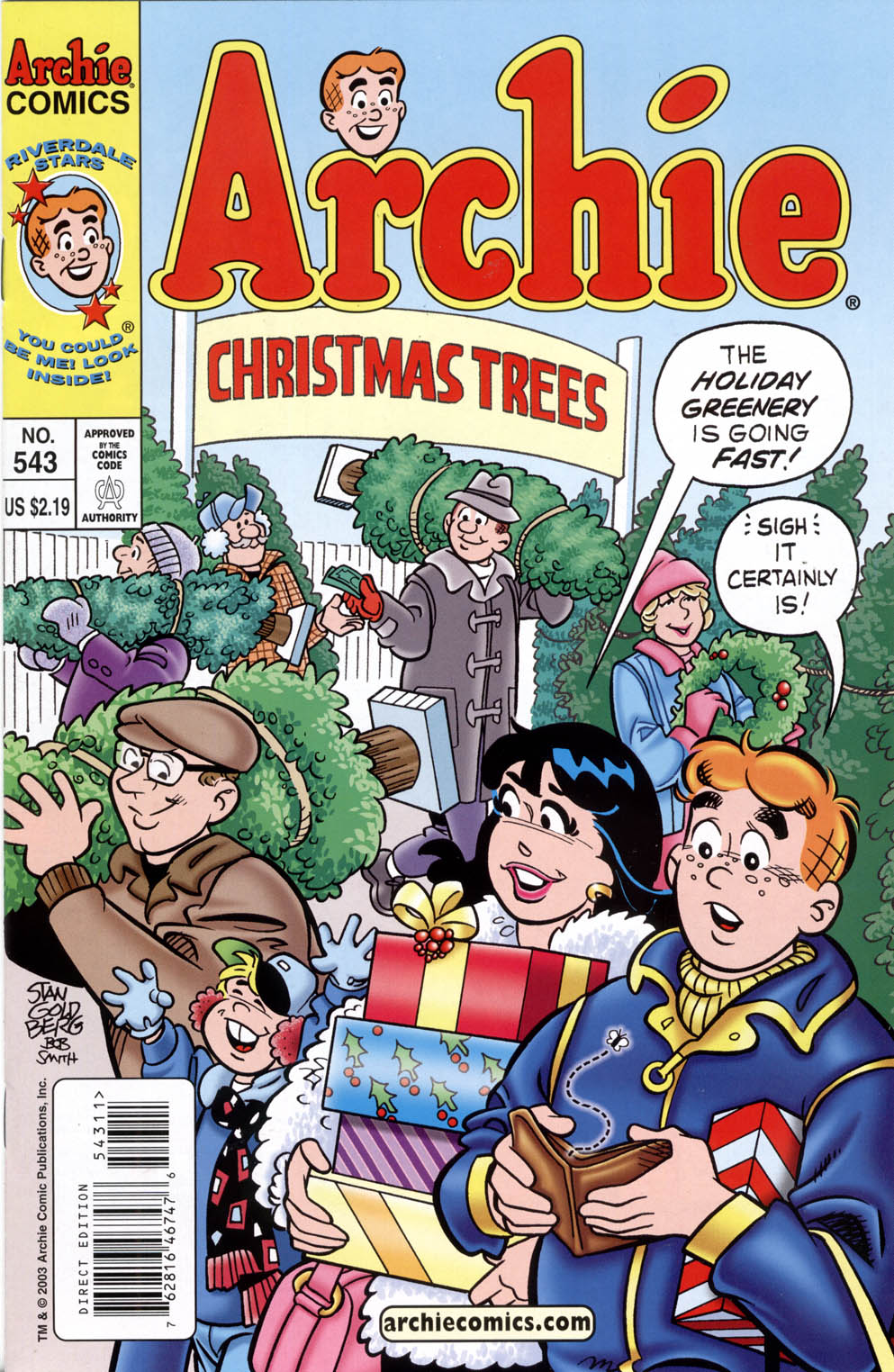 Read online Archie (1960) comic -  Issue #543 - 1