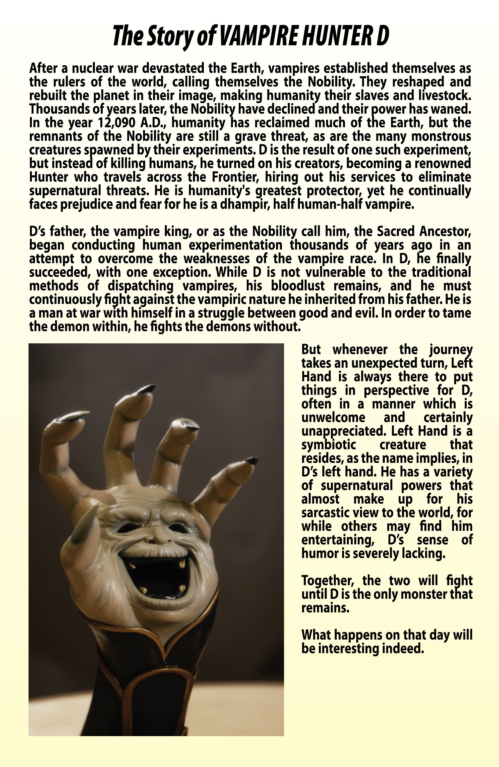 Read online Vampire Hunter D: Message from Mars comic -  Issue #1 - 29