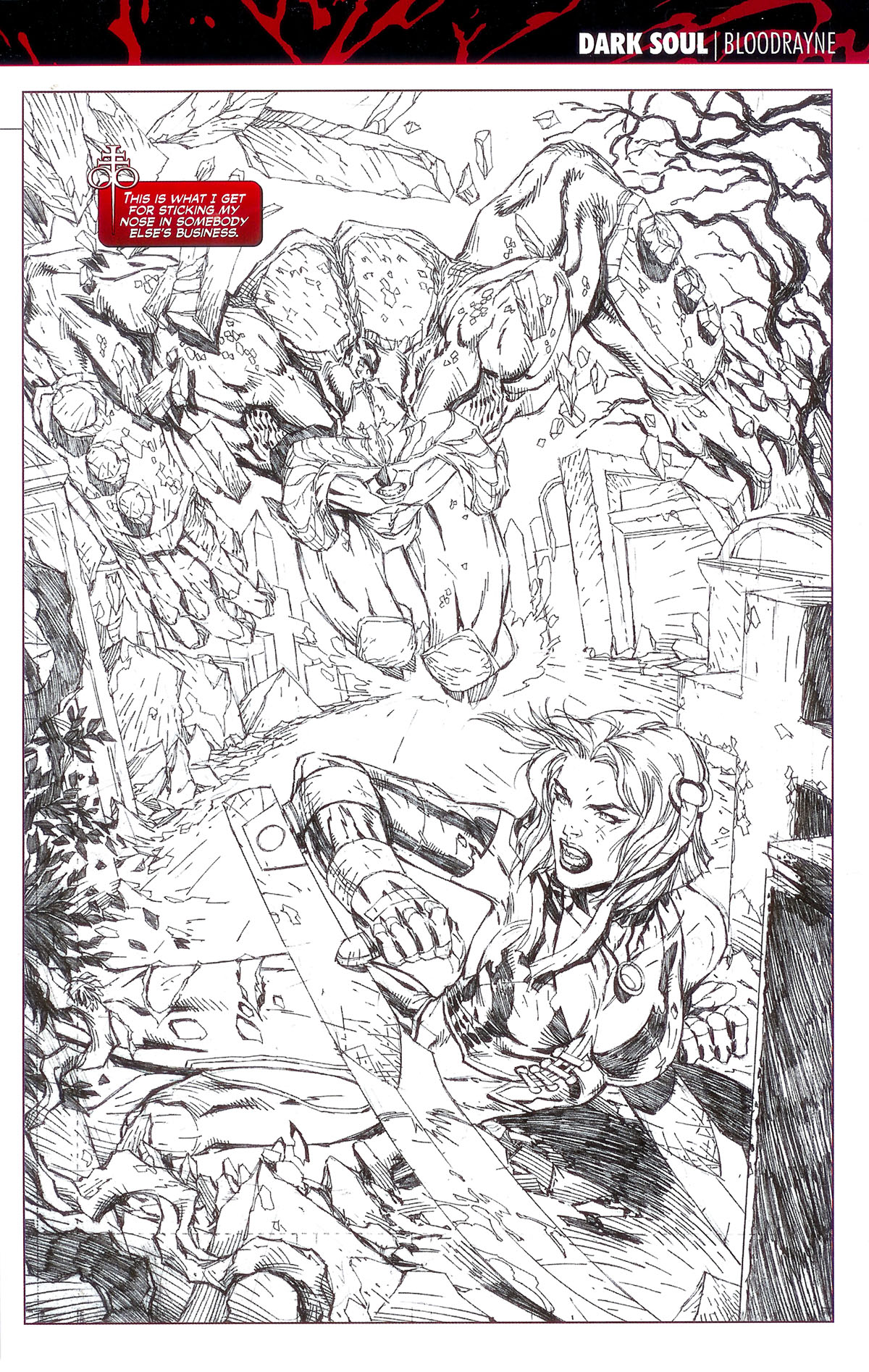 Read online BloodRayne: Raw comic -  Issue # Full - 16