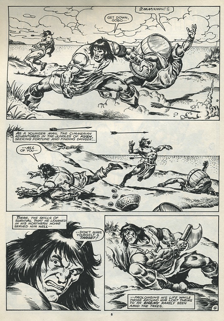 Read online The Savage Sword Of Conan comic -  Issue #167 - 8