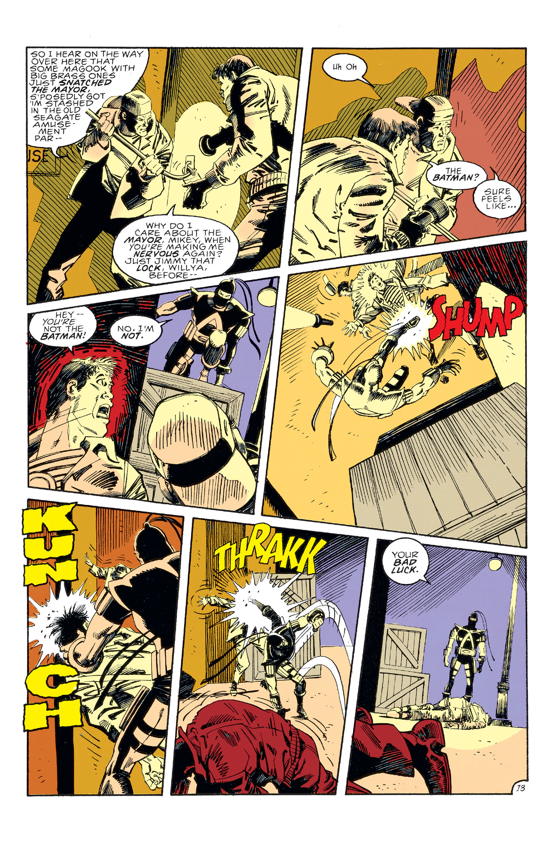Read online Batman (1940) comic -  Issue #495 - 14