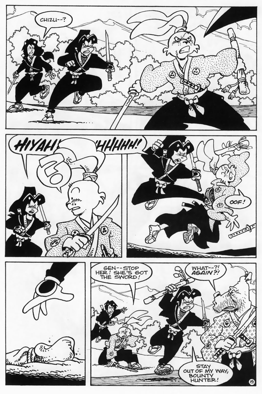 Read online Usagi Yojimbo (1996) comic -  Issue #44 - 17