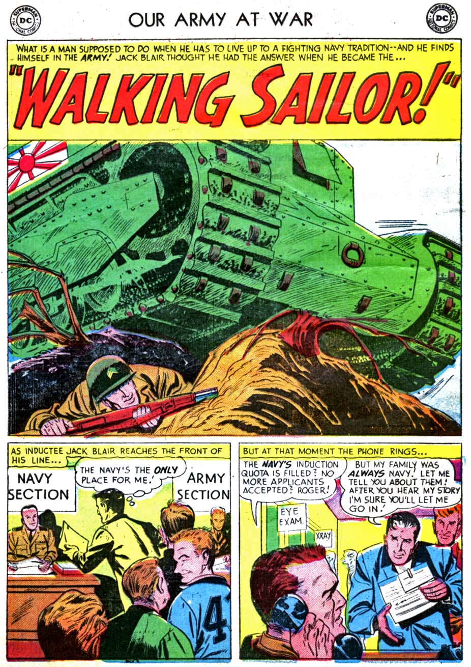Read online Our Army at War (1952) comic -  Issue #38 - 27