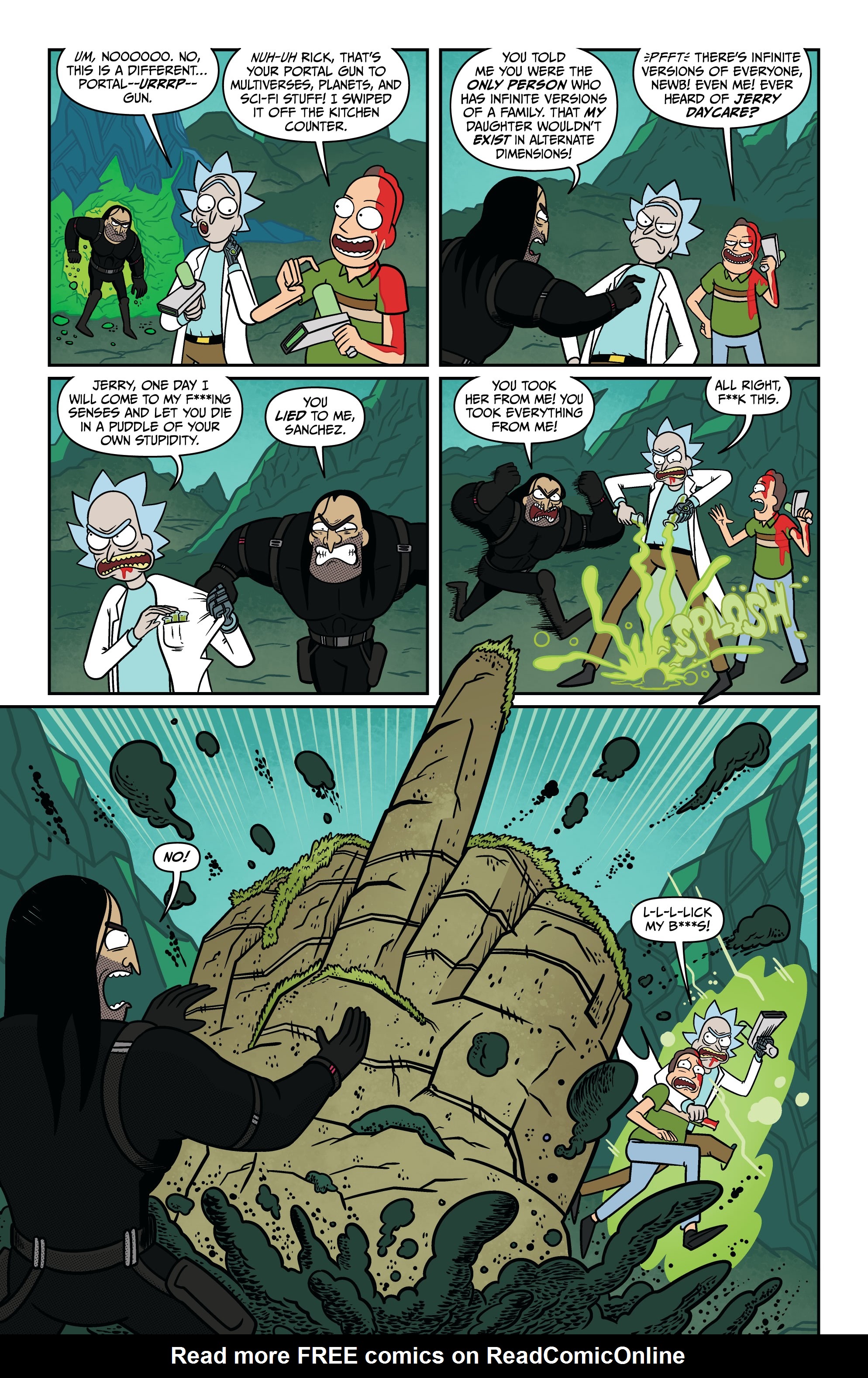 Read online Rick and Morty Presents: Jaguar comic -  Issue # Full - 17