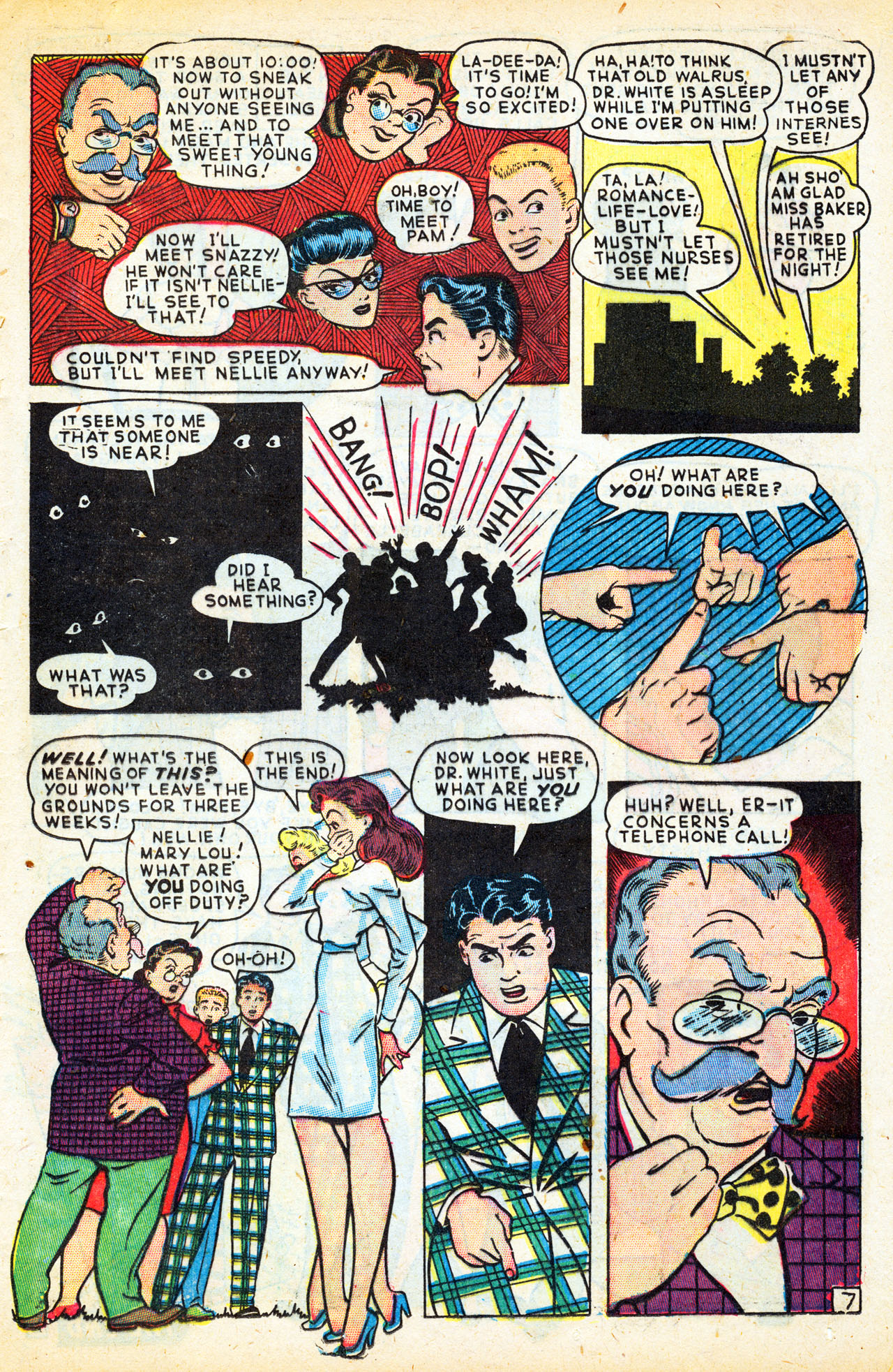 Read online Nellie The Nurse (1945) comic -  Issue #12 - 35