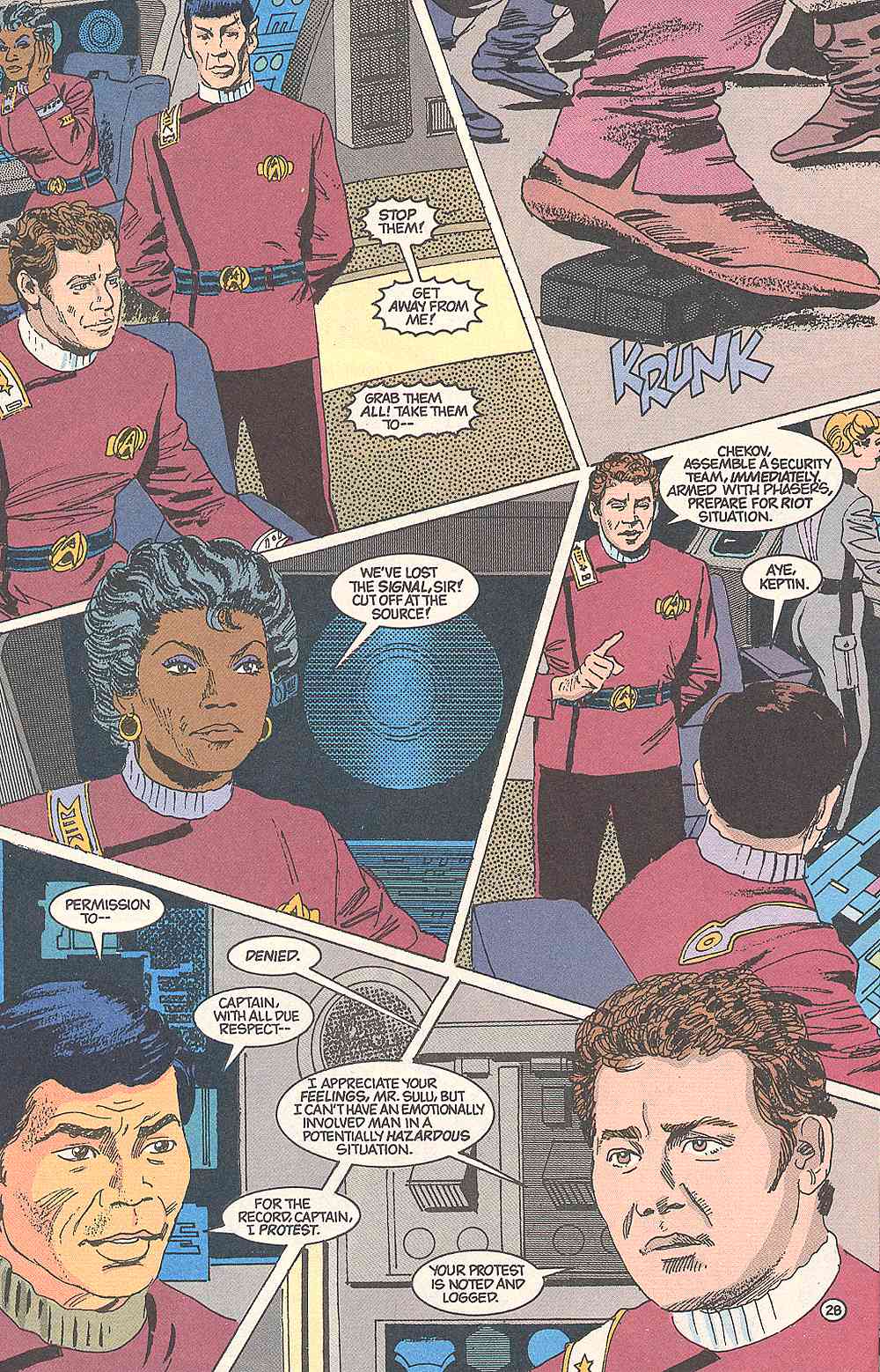 Read online Star Trek (1989) comic -  Issue # _Annual 1 - 31