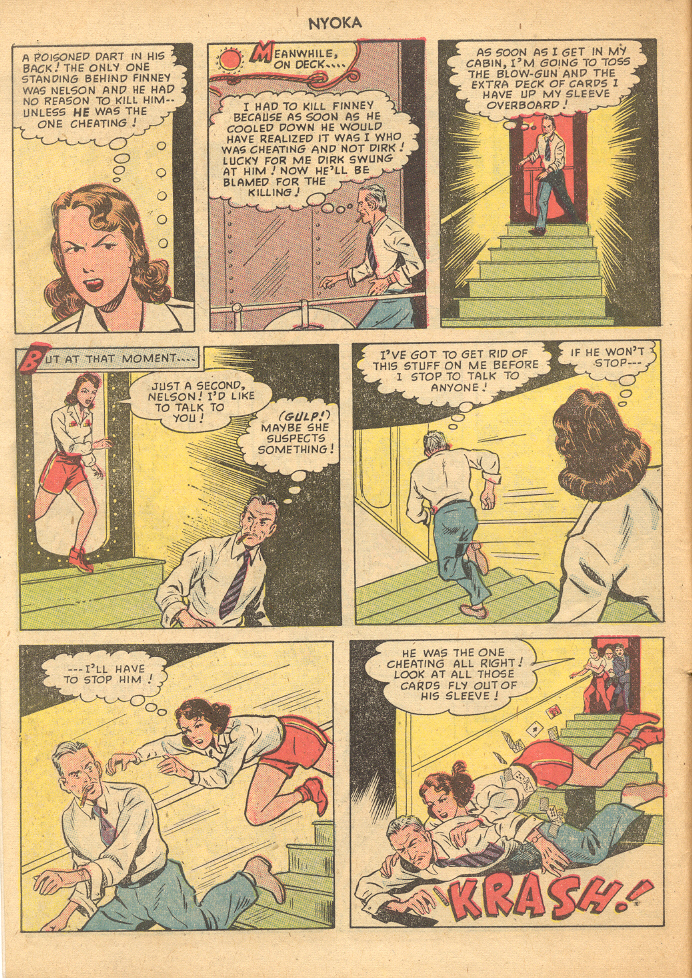 Read online Nyoka the Jungle Girl (1945) comic -  Issue #39 - 6