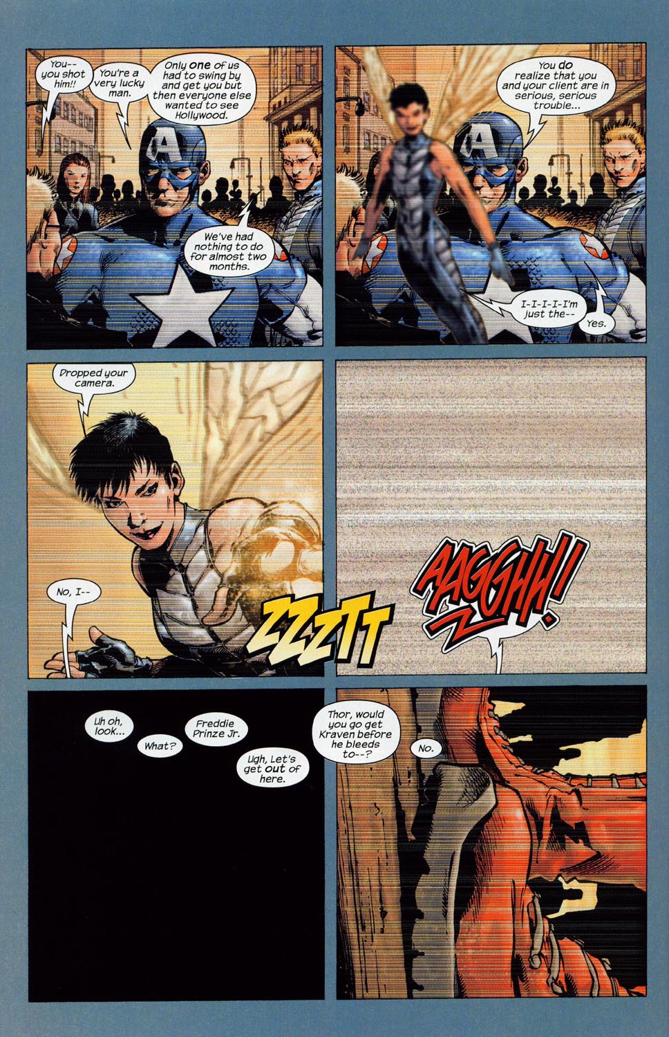 Read online Ultimate Six comic -  Issue #1 - 21
