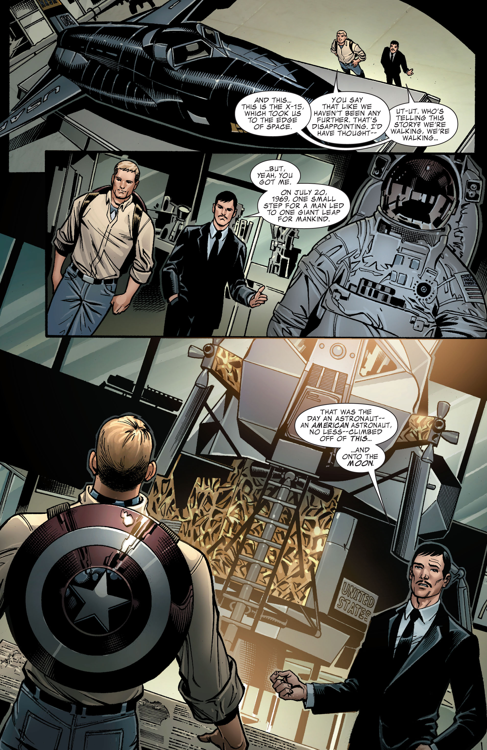 Captain America: Man Out of Time 3 Page 11