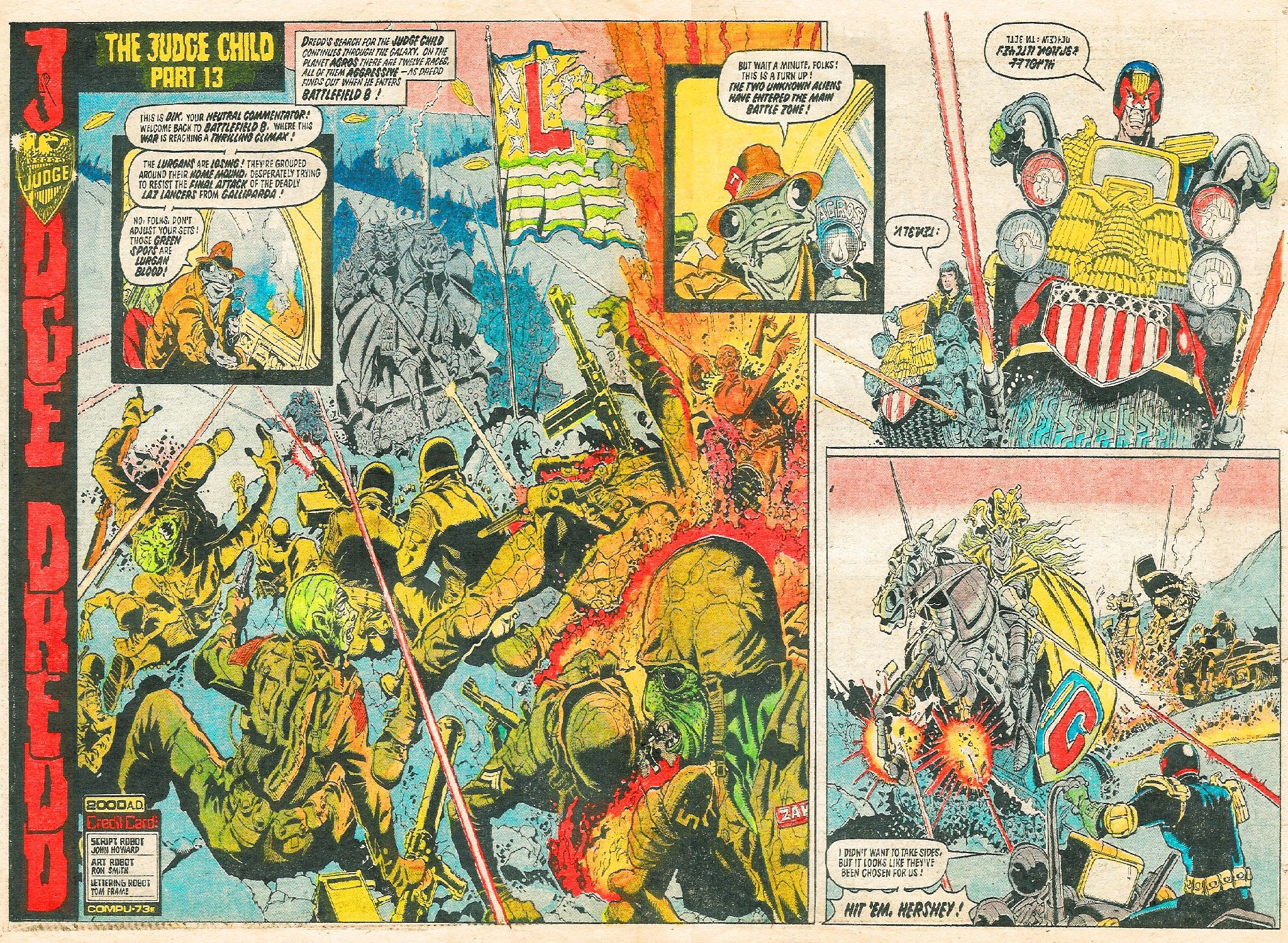 Read online Judge Dredd Epics comic -  Issue # TPB The Judge Child Quest - 65