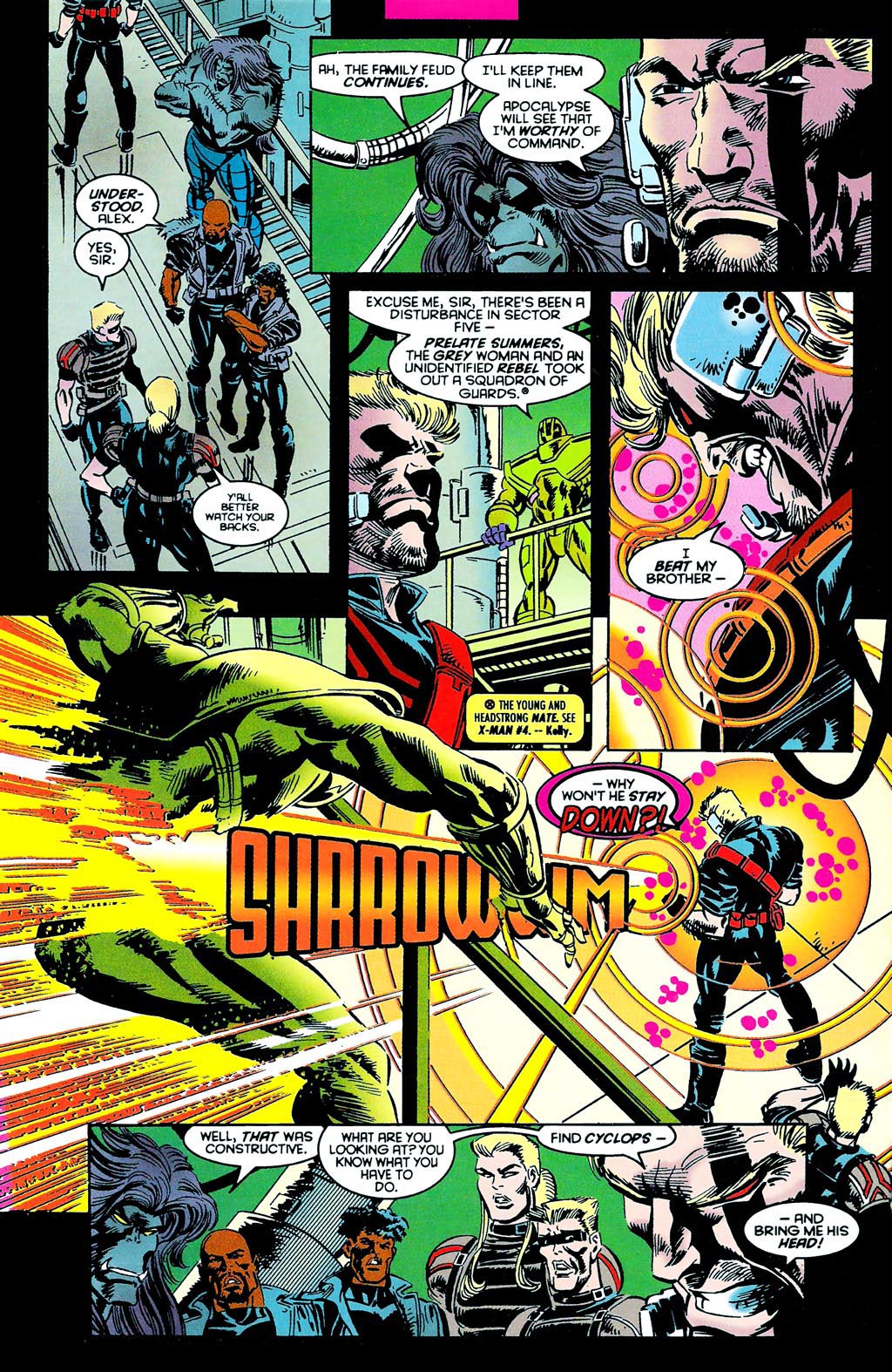 Read online Factor-X comic -  Issue #4 - 4