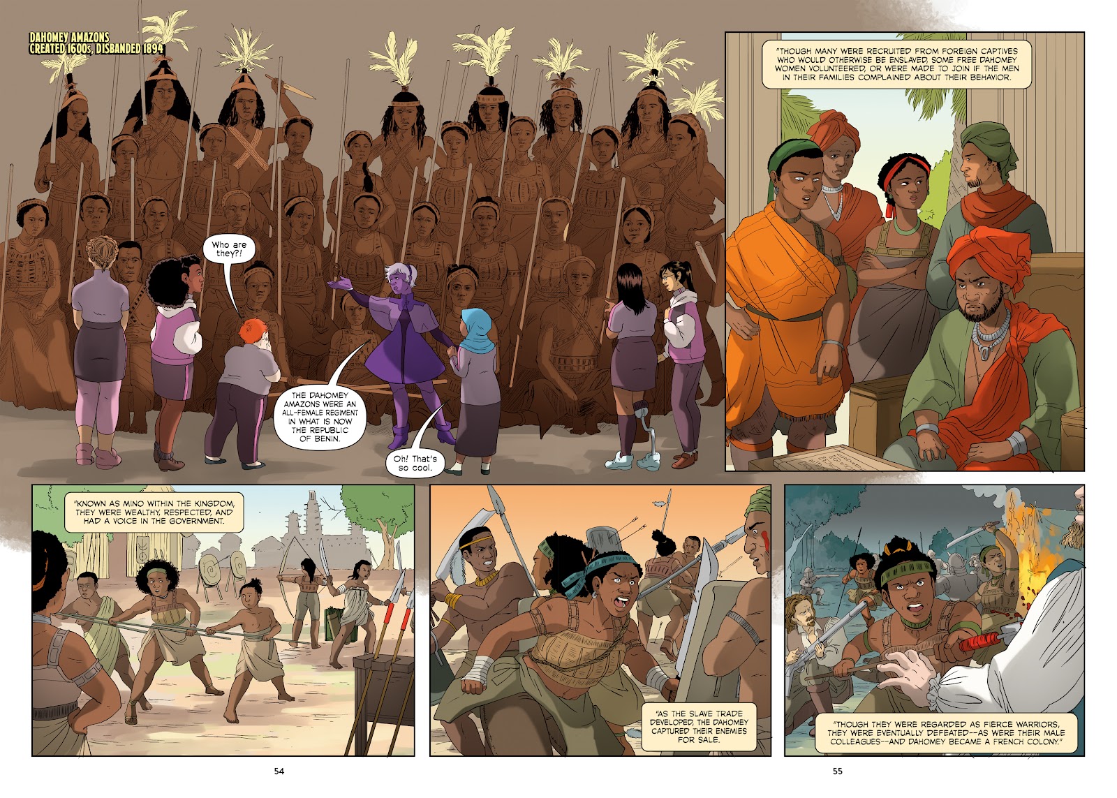 Amazons, Abolitionists, and Activists: A Graphic History of Women's Fight for Their Rights issue TPB (Part 1) - Page 57