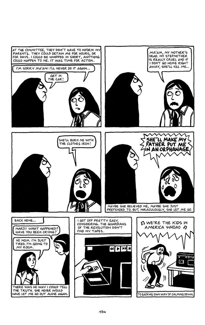 Read online Persepolis comic -  Issue # TPB 1 - 137