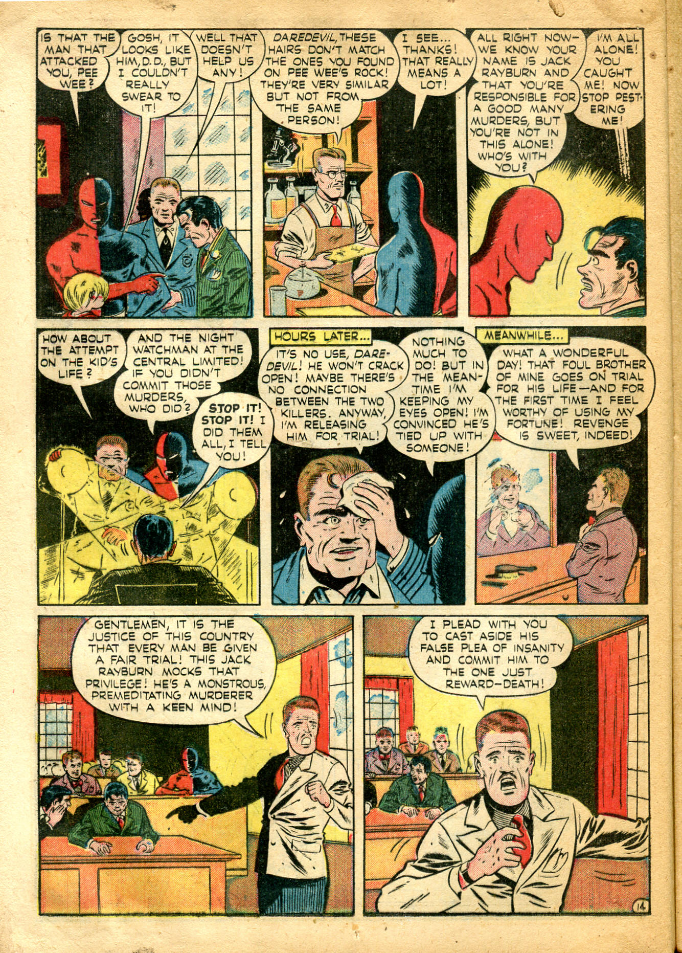 Read online Daredevil (1941) comic -  Issue #31 - 16