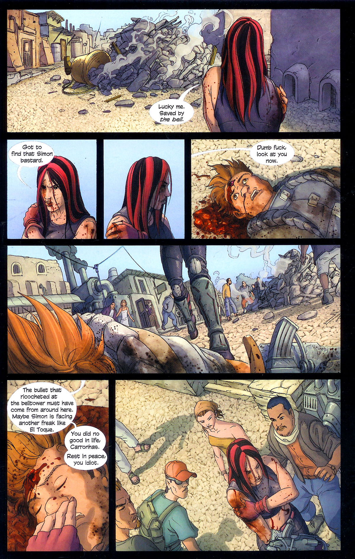 Read online El Arsenal: Unknown Enemy comic -  Issue #3 - 18