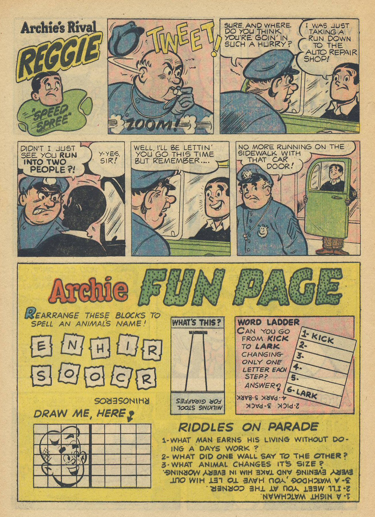 Read online Archie's Joke Book Magazine comic -  Issue #22 - 32