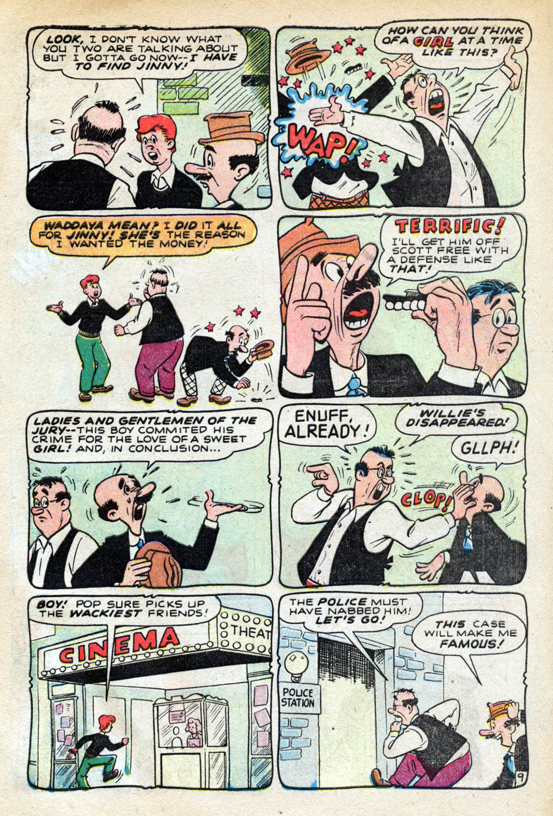 Read online Willie Comics (1950) comic -  Issue #22 - 11
