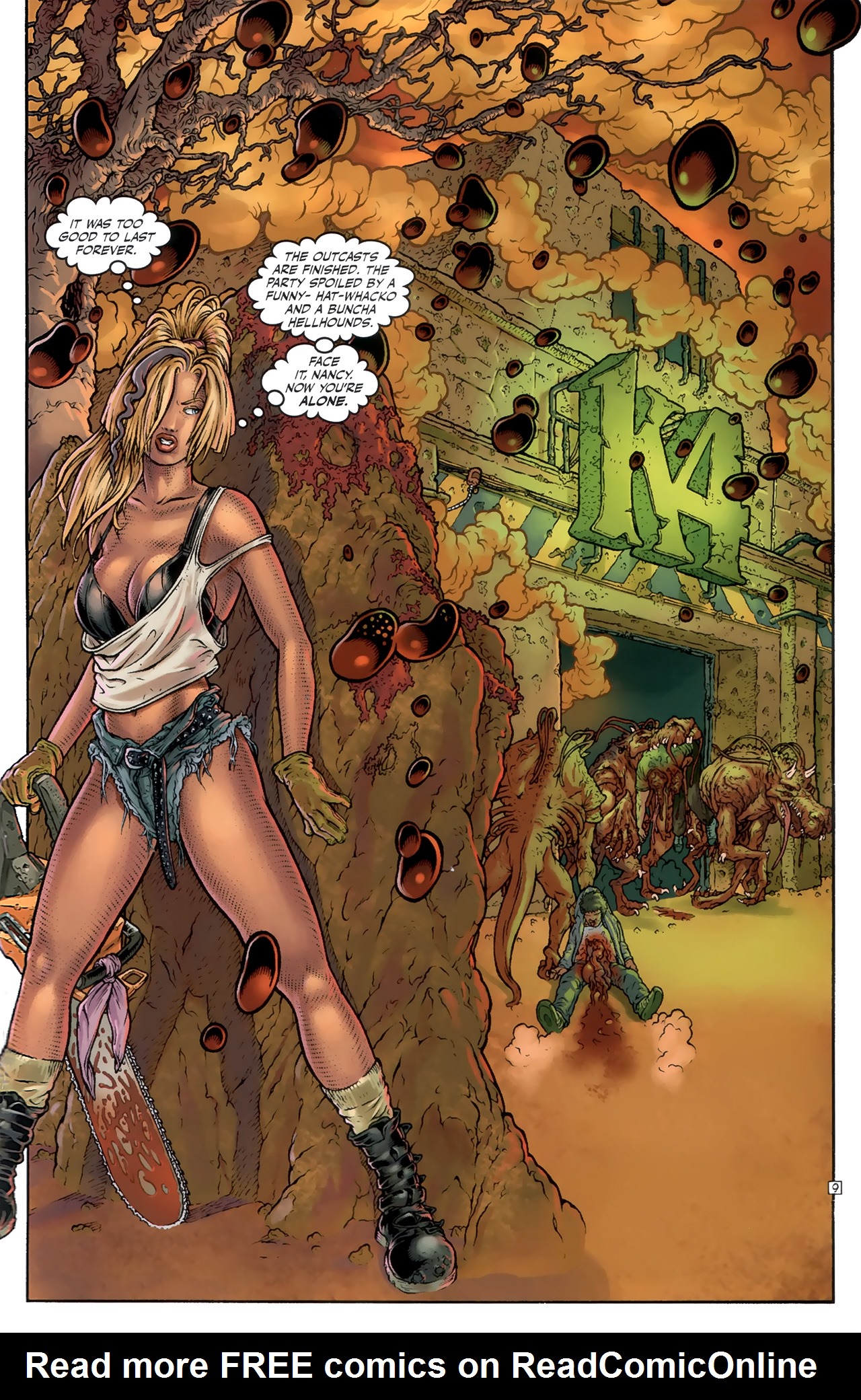 Read online Nancy in Hell comic -  Issue #1 - 17