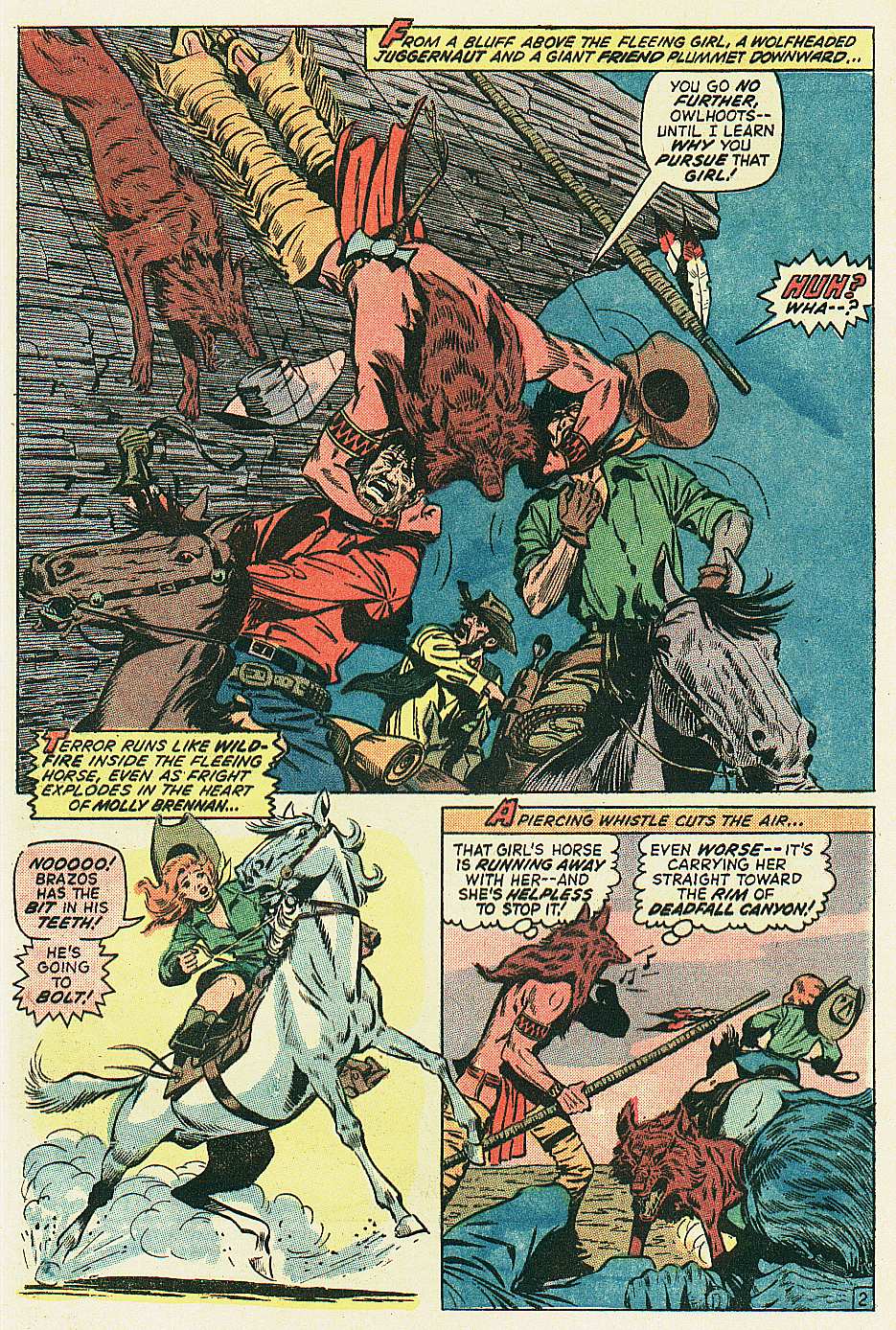 Read online Red Wolf (1972) comic -  Issue #2 - 3