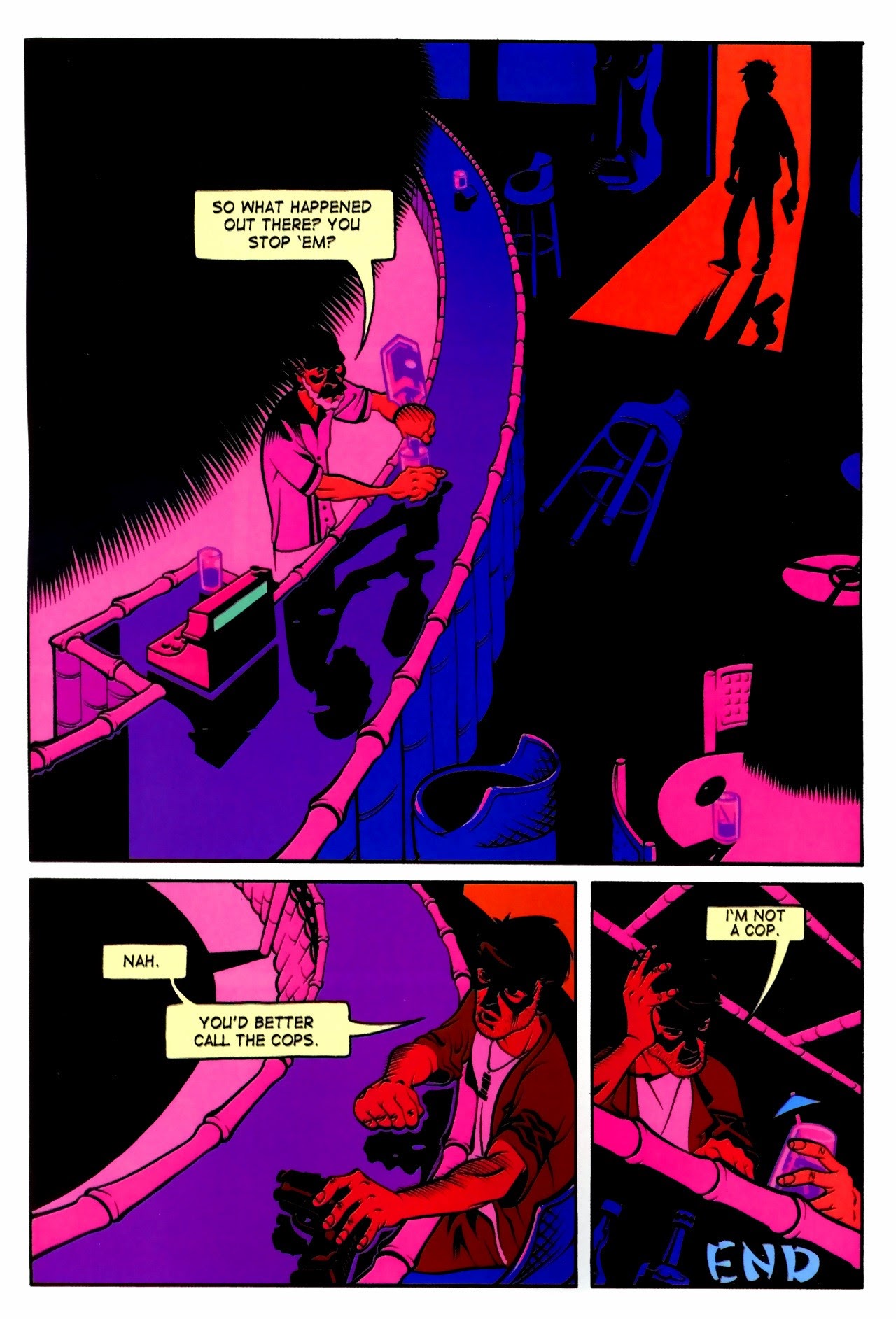 Read online Hawaiian Dick: Screaming Black Thunder comic -  Issue #3 - 27
