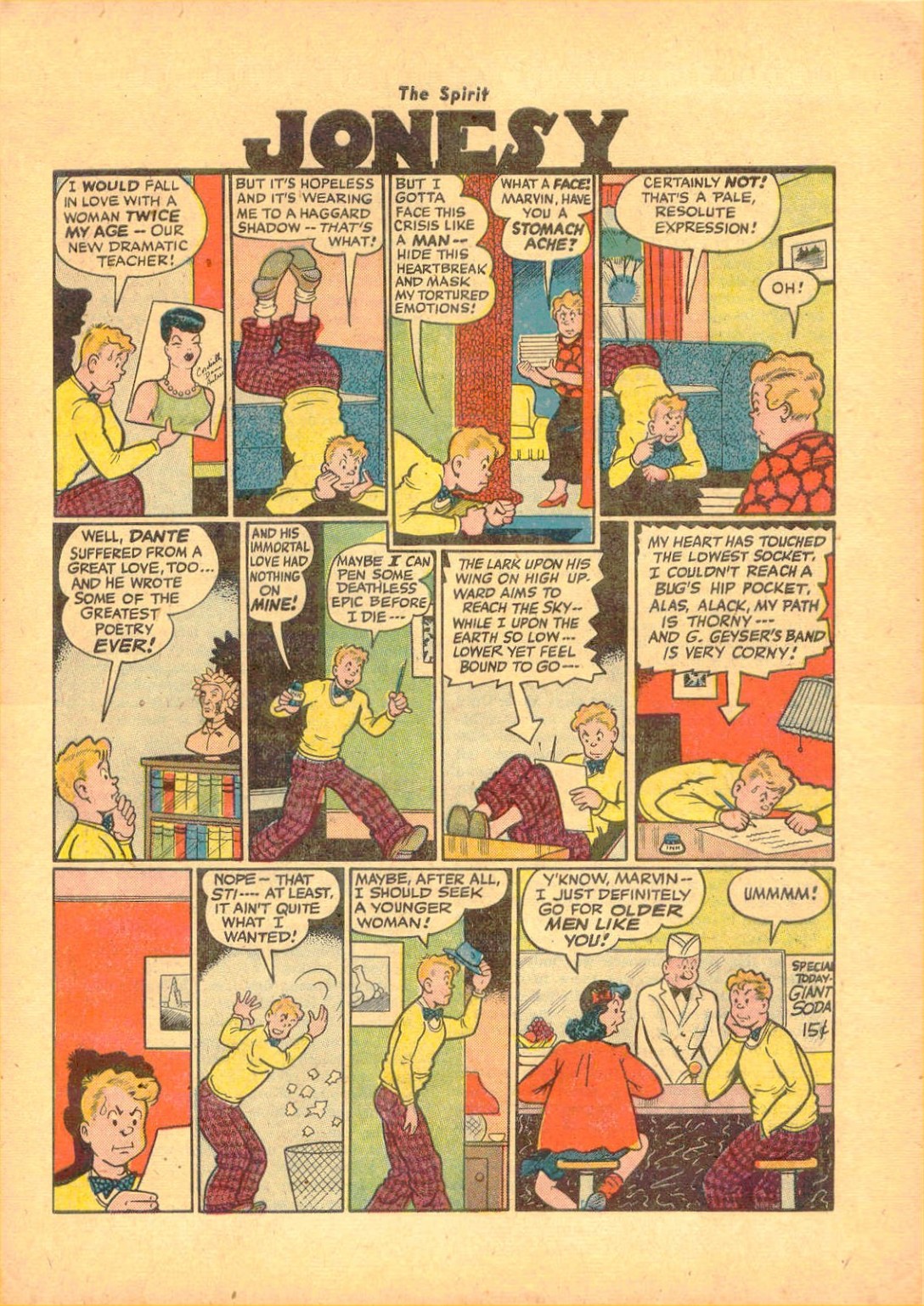 Read online The Spirit (1944) comic -  Issue #8 - 39