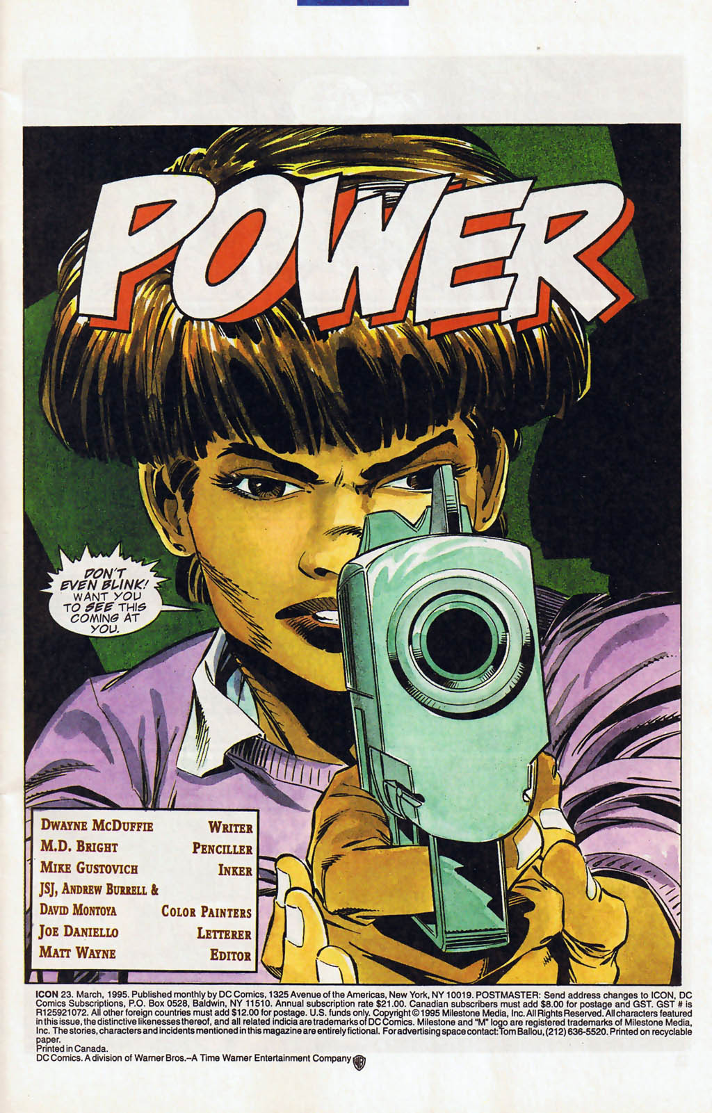 Read online Icon comic -  Issue #23 - 2