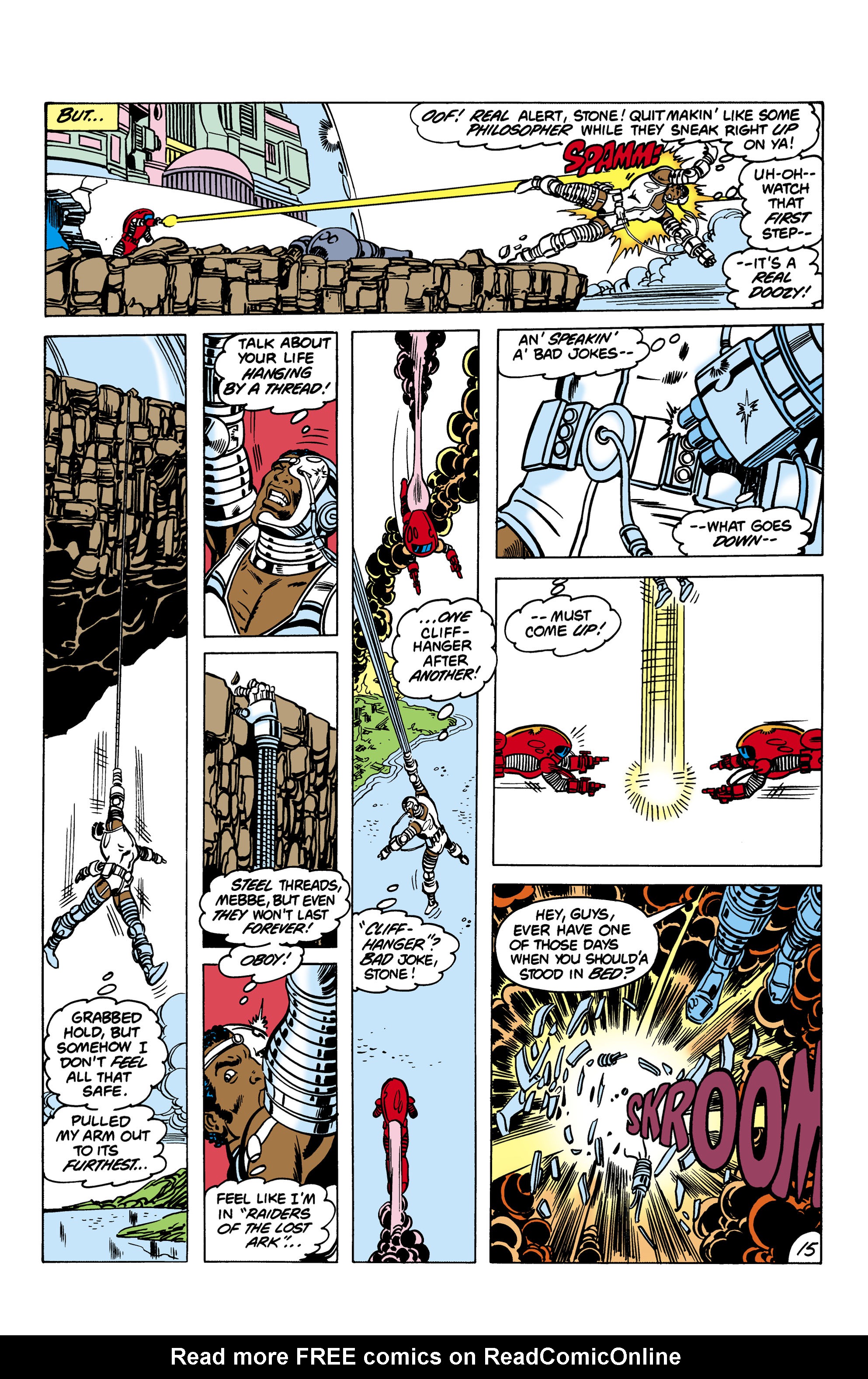 Read online The New Teen Titans (1980) comic -  Issue #15 - 16